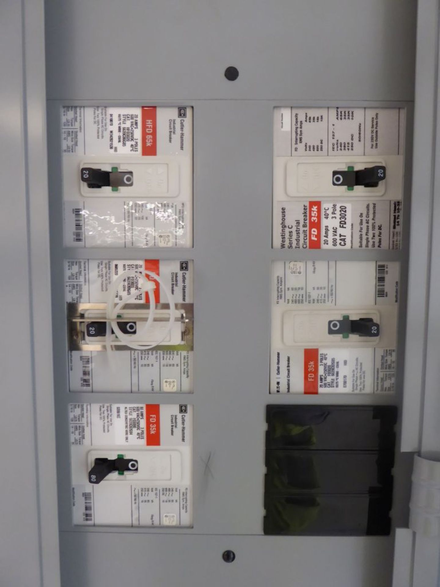 Spartanburg, SC - Panelboard w/Cutler Hammer Circuit Breakers - Image 4 of 5