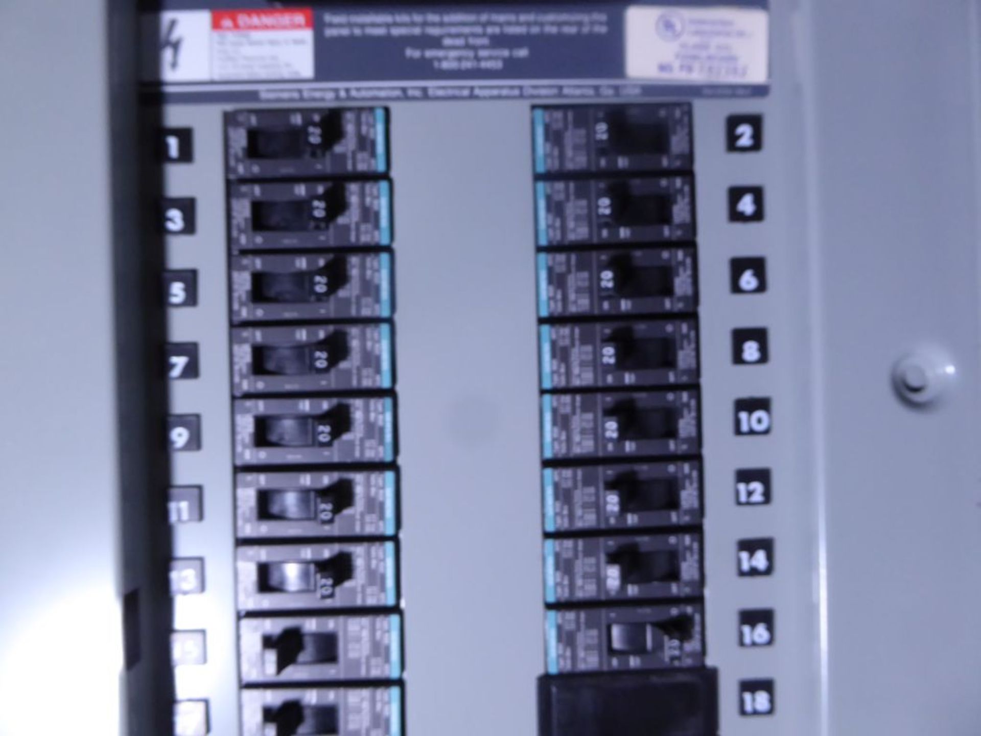 Spartanburg, SC - Siemens Panel - Image 4 of 7