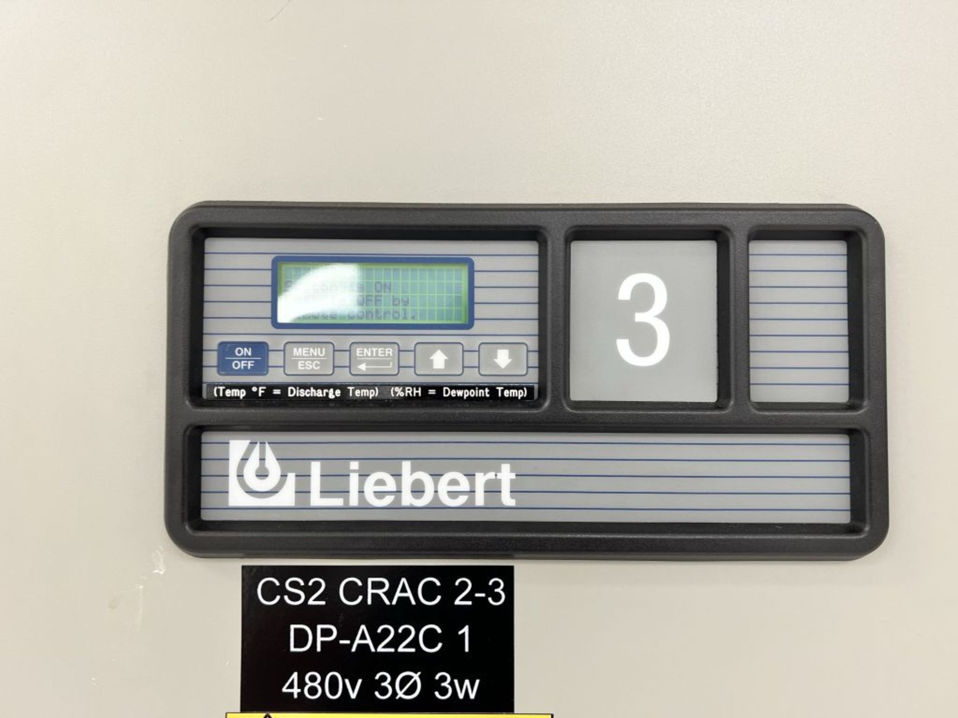 Charlotte, NC - Liebert Computer Room Air Conditioning Unit - Image 3 of 10
