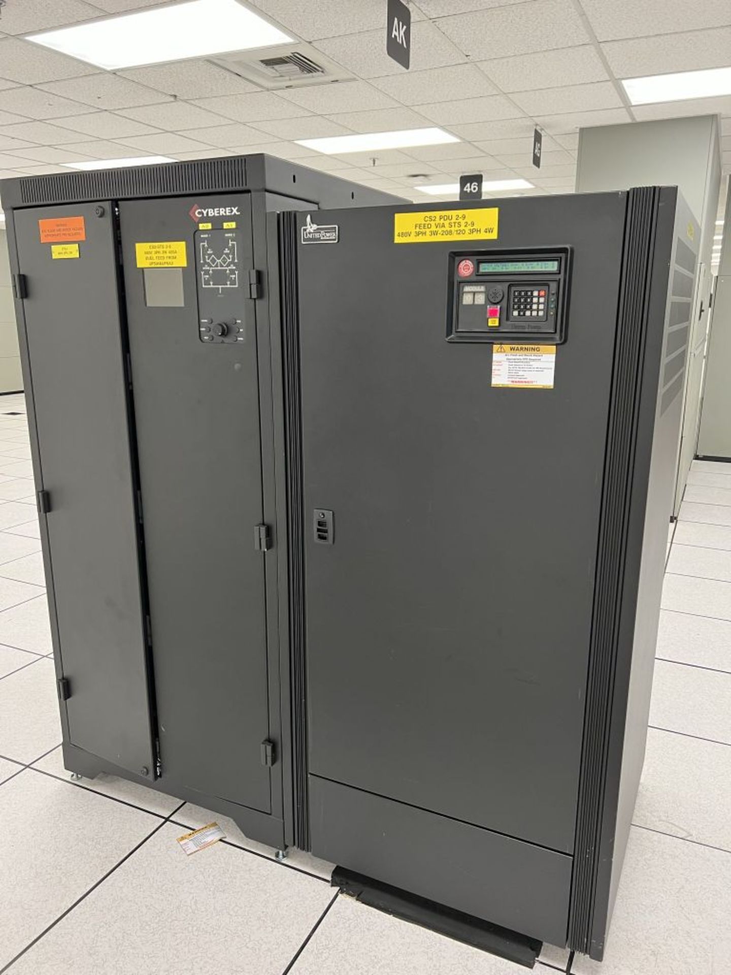 Spartanburg, SC - Cyberex Digital Static Transfer Switch with United Power Power Distribution Module - Image 2 of 10