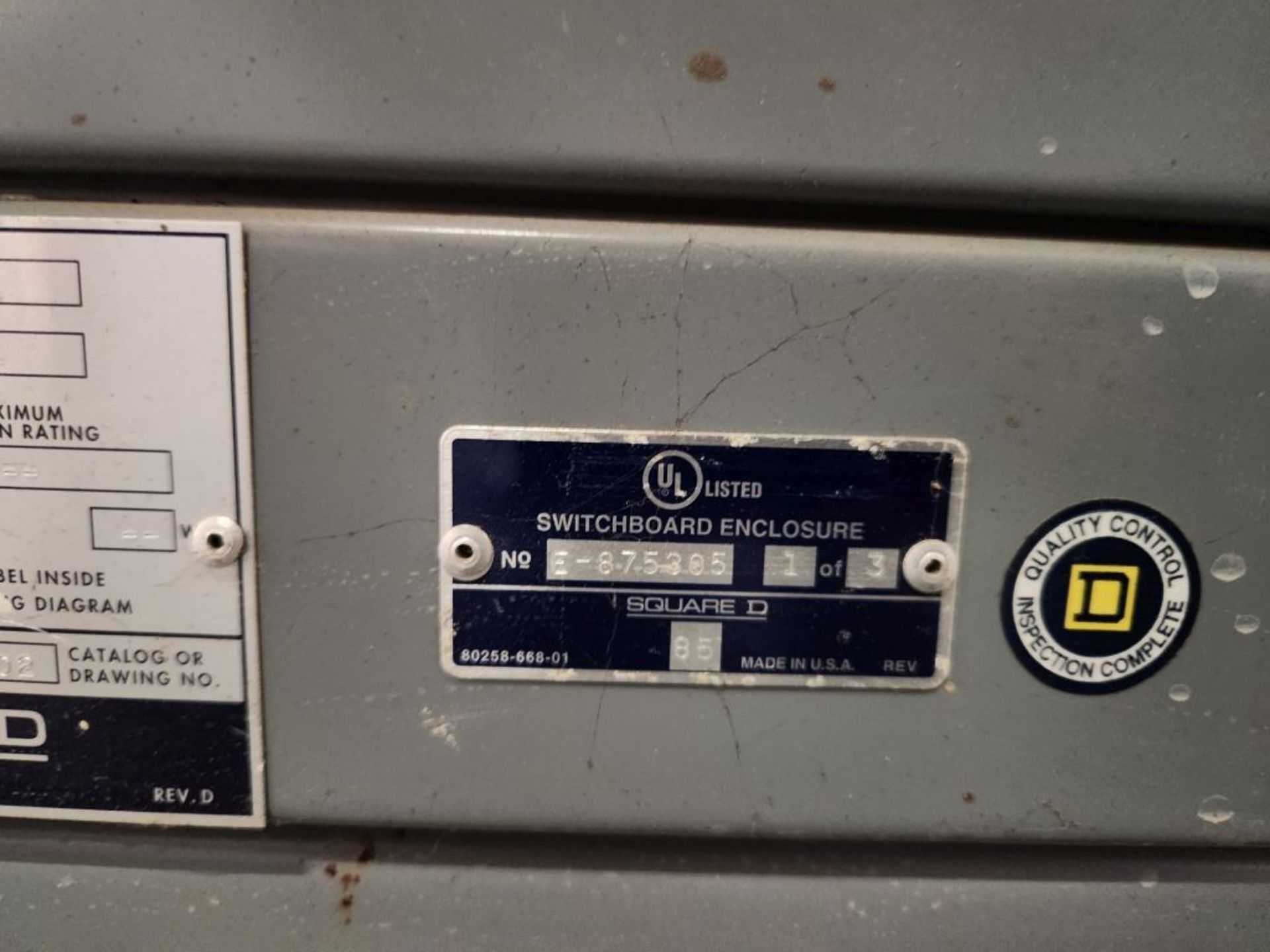 Minneapolis, MN - Square D QED-6 Power Style 2000A Switchgear - Image 35 of 39