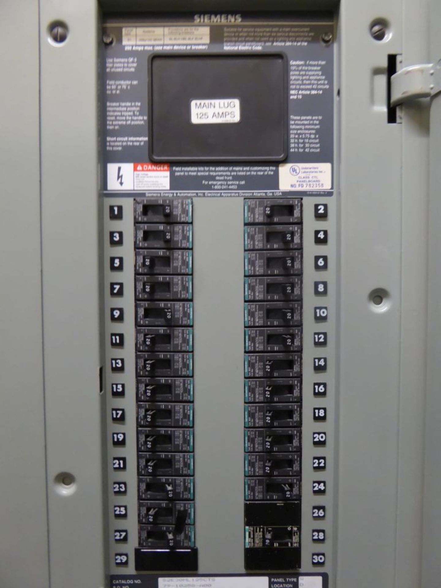 Spartanburg, SC - Lot of (2) Siemens Panels - Image 5 of 10