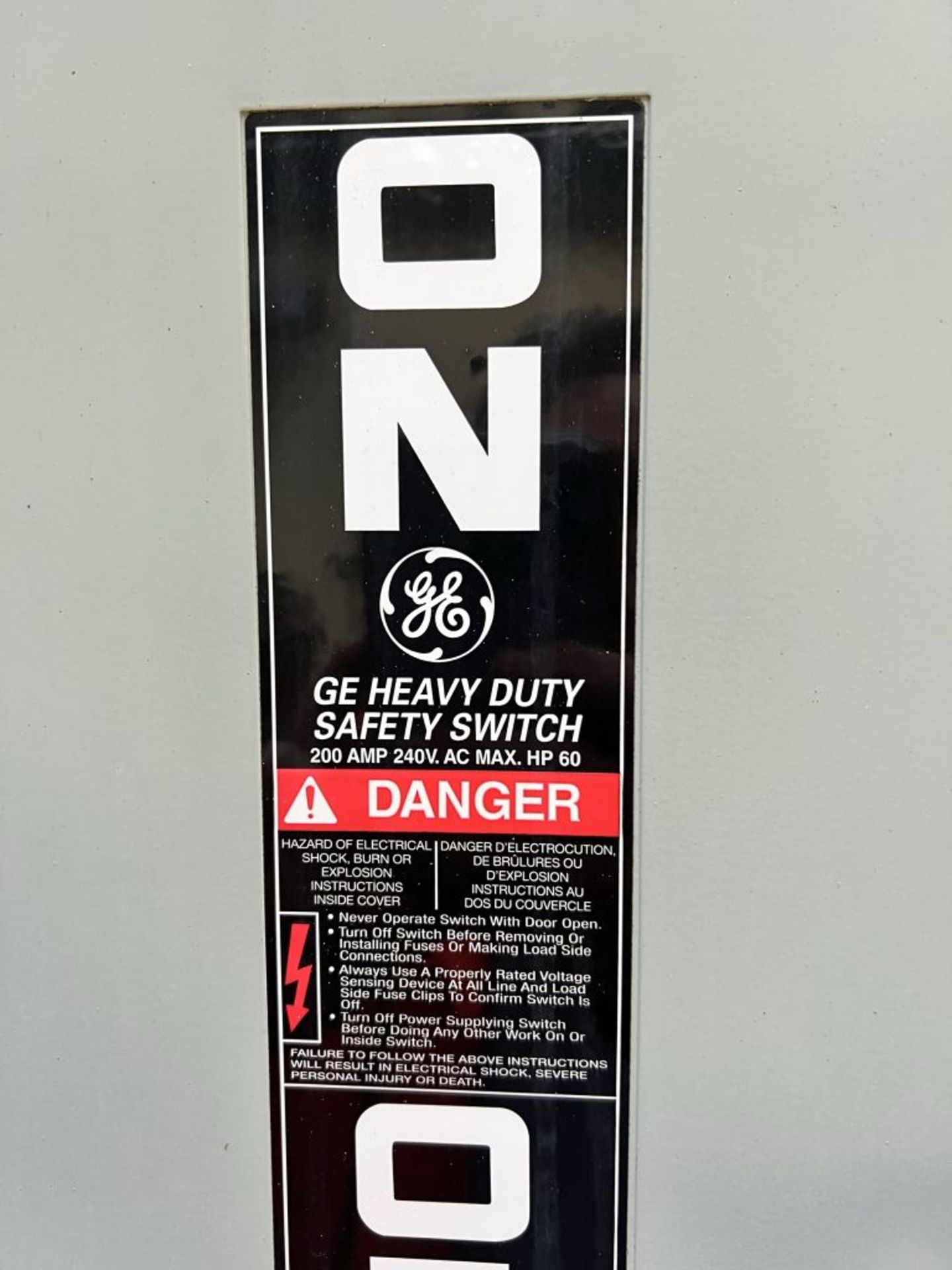 Spartanburg, SC - GE Heavy Duty Safety Switch - Image 2 of 5