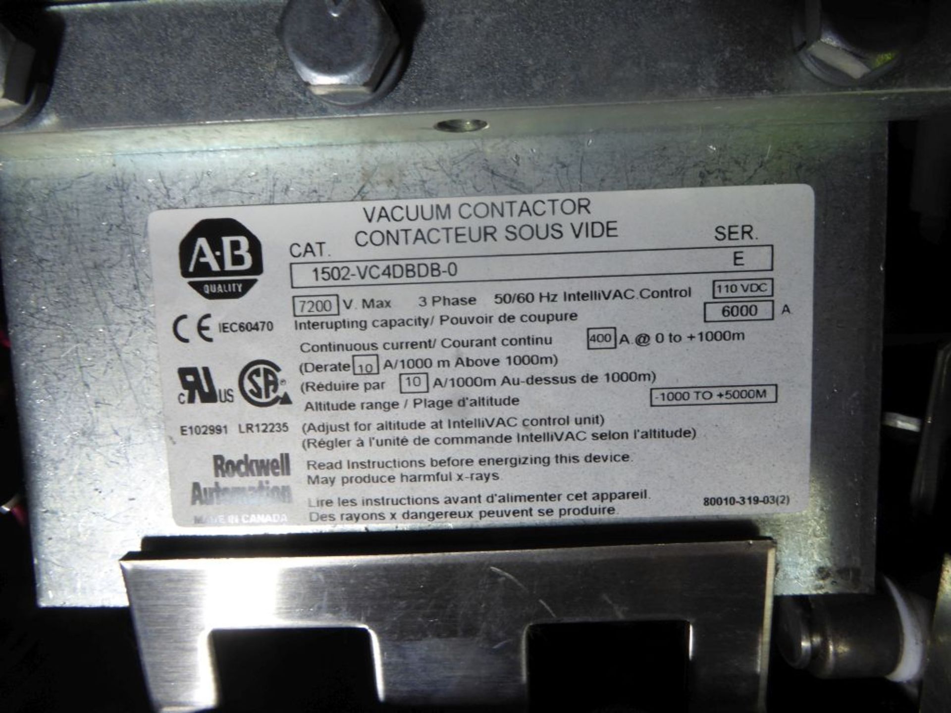 Powell 3000A Arc Resistant Class E-Z Motor Control - Image 22 of 30