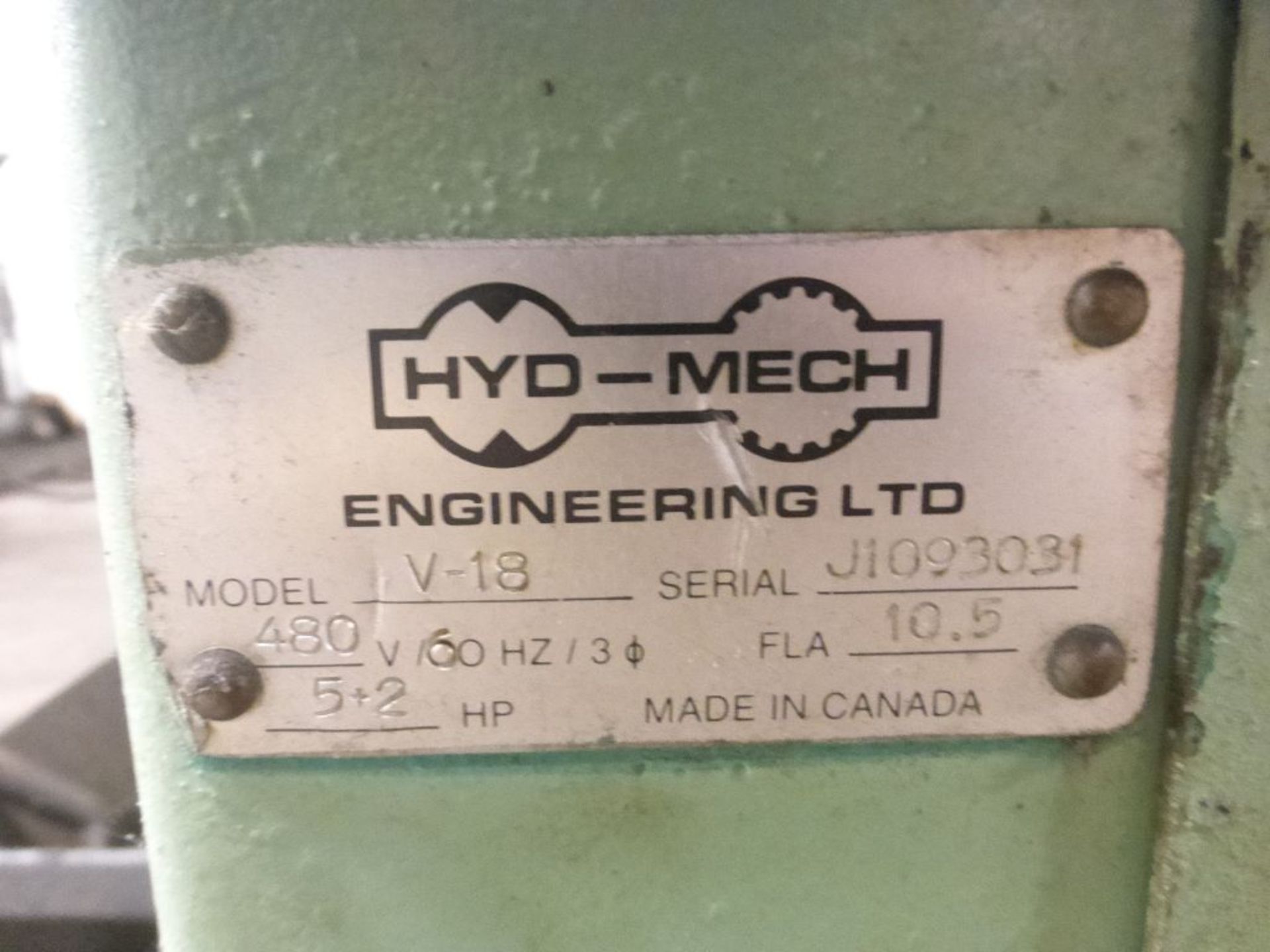 Hyd-Mech Saw - Image 10 of 13