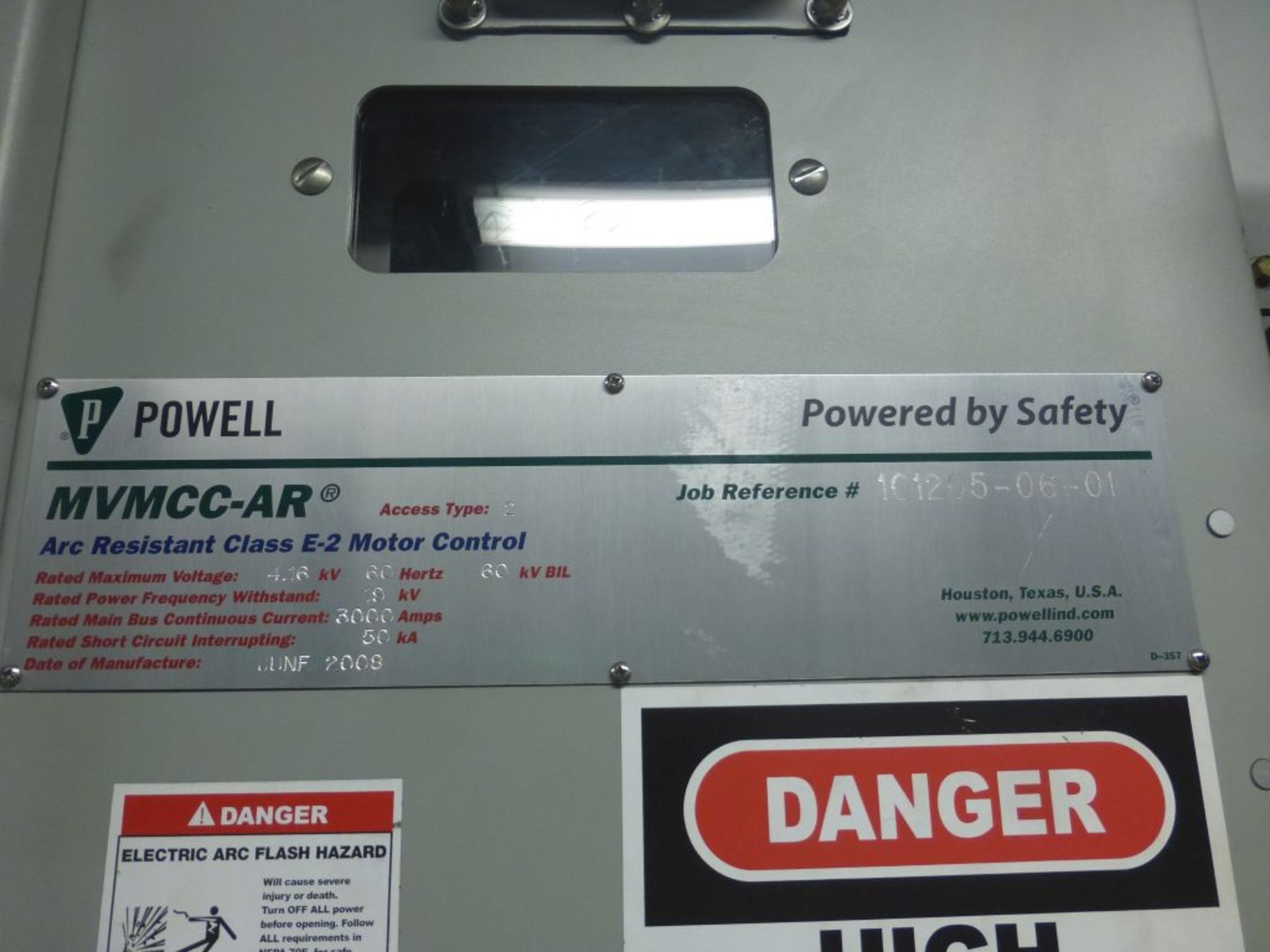 Powell 3000A Arc Resistant Class E-Z Motor Control - Image 5 of 30
