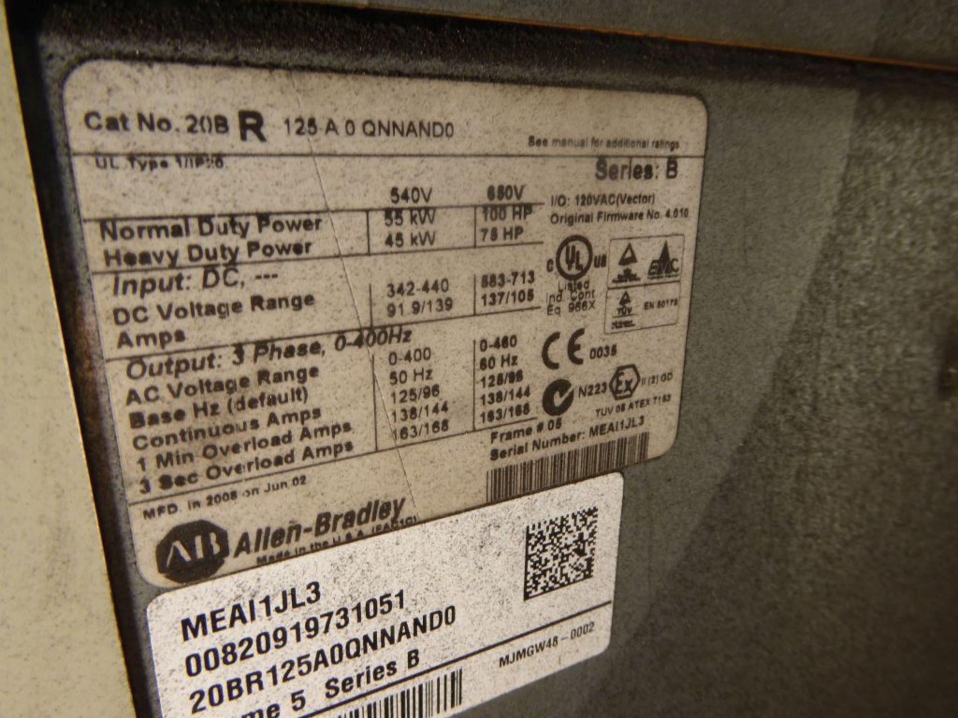 Allen Bradley Powerflex Drive - Image 6 of 11