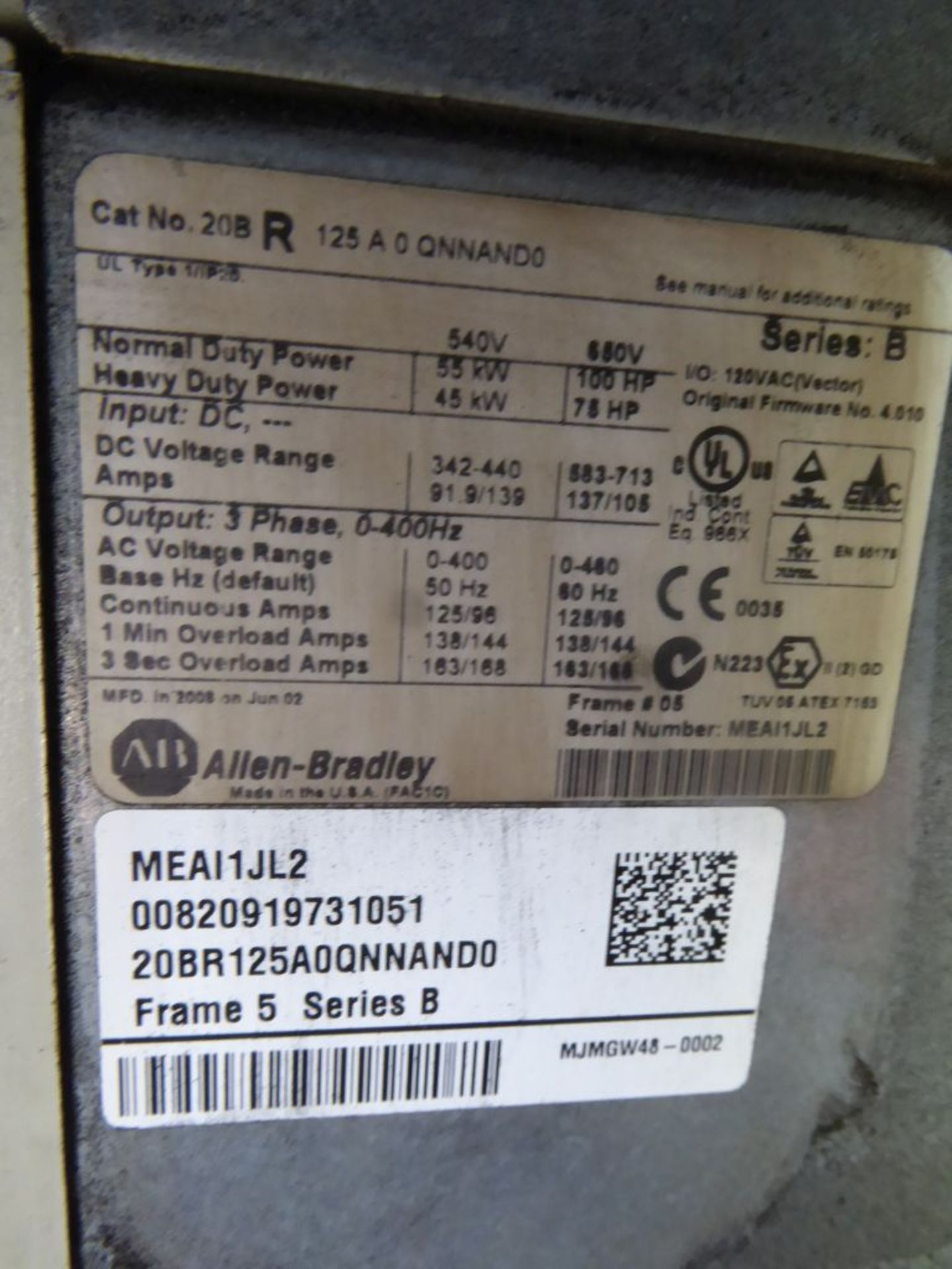 Allen Bradley Powerflex Drive - Image 11 of 11