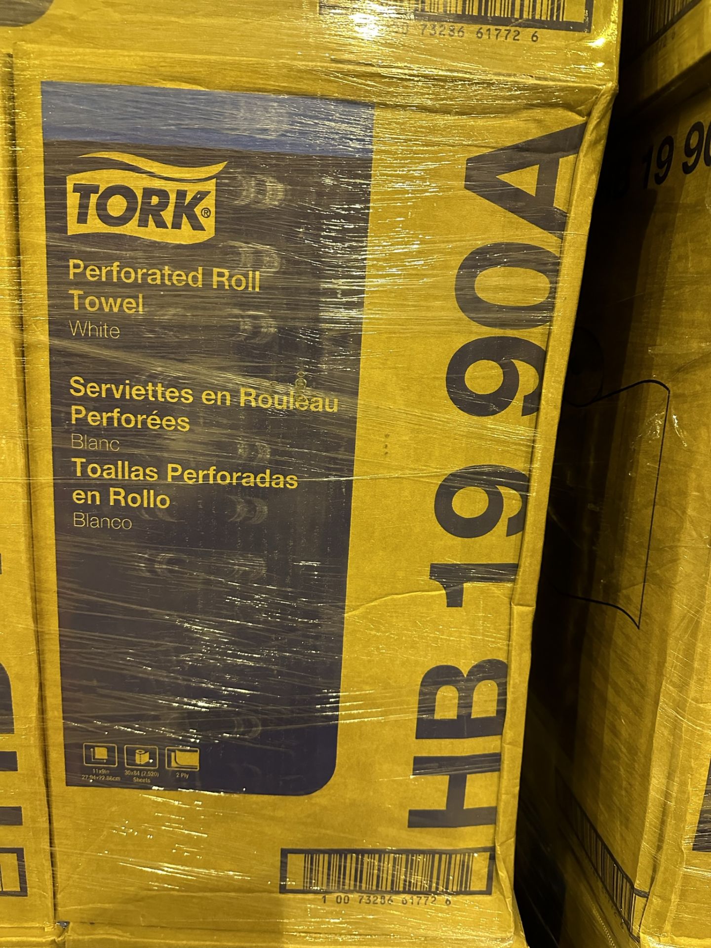 Lot of (56) Cases of Tork Perforated 2 Ply Roll Towels - Image 2 of 2