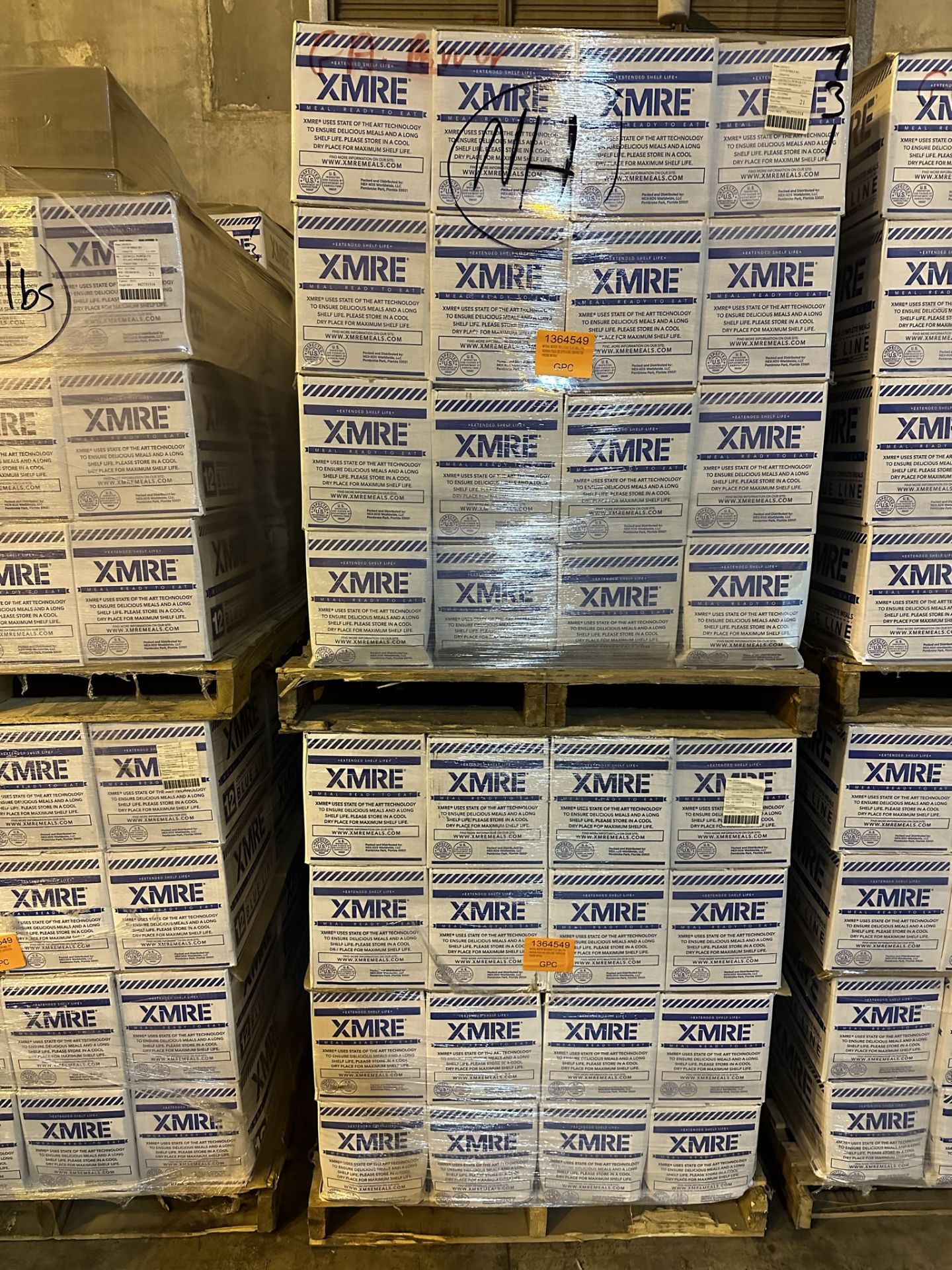 Lot of (48) Cases of XMRE Meals - Extended Shelf Life Meal, Ready to Eat - Image 16 of 16