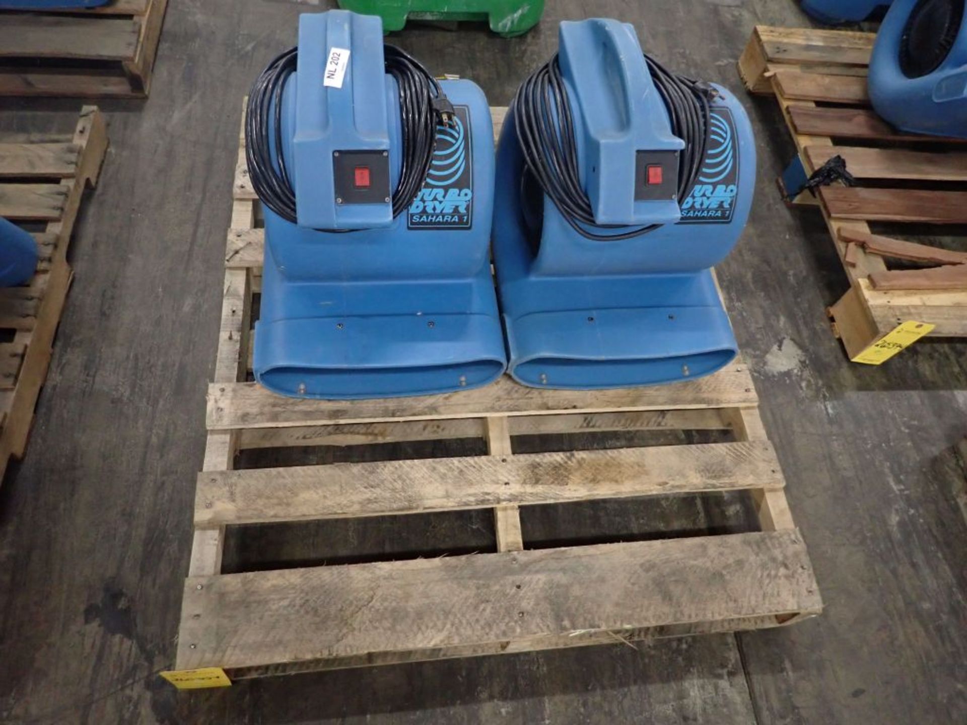 Lot of (2) Turbo Dryers