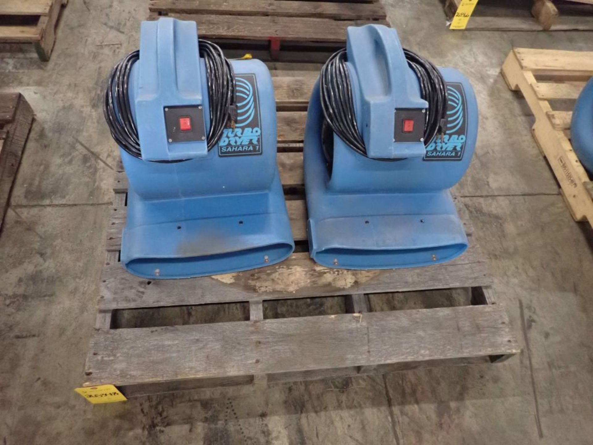 Lot of (2) Turbo Dryers