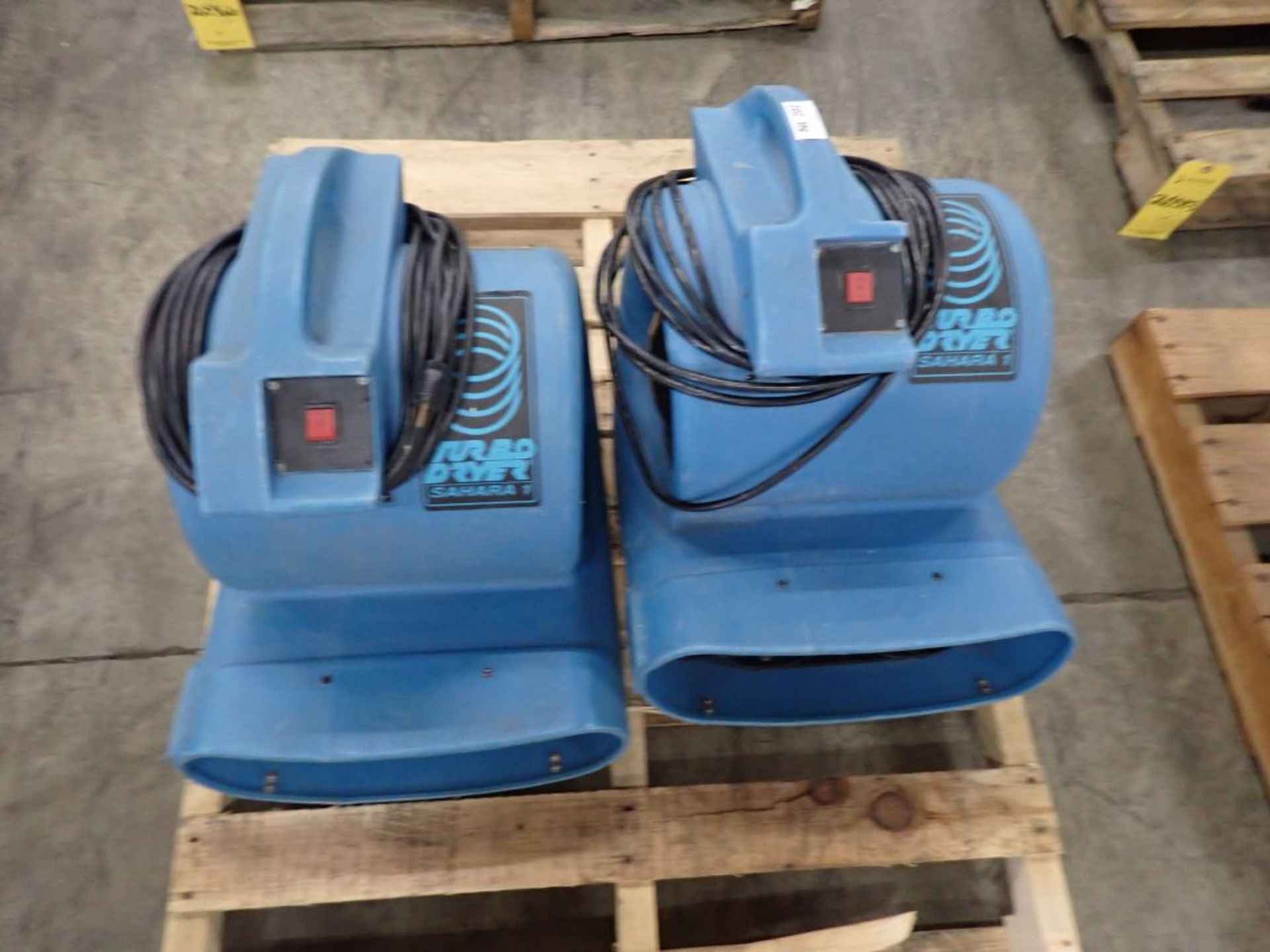 Lot of (2) Turbo Dryers