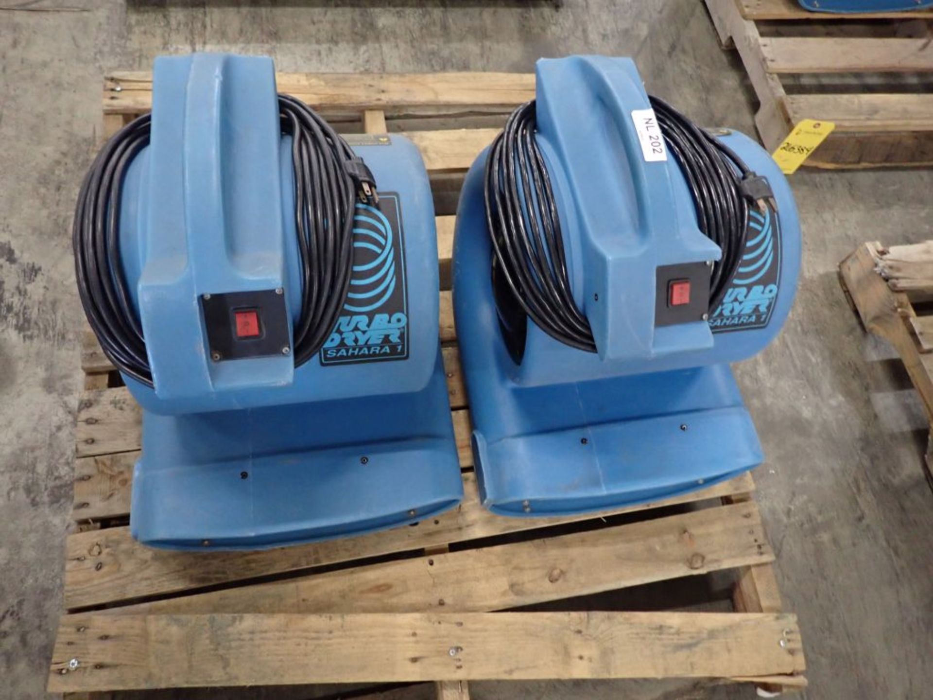 Lot of (2) Turbo Dryers