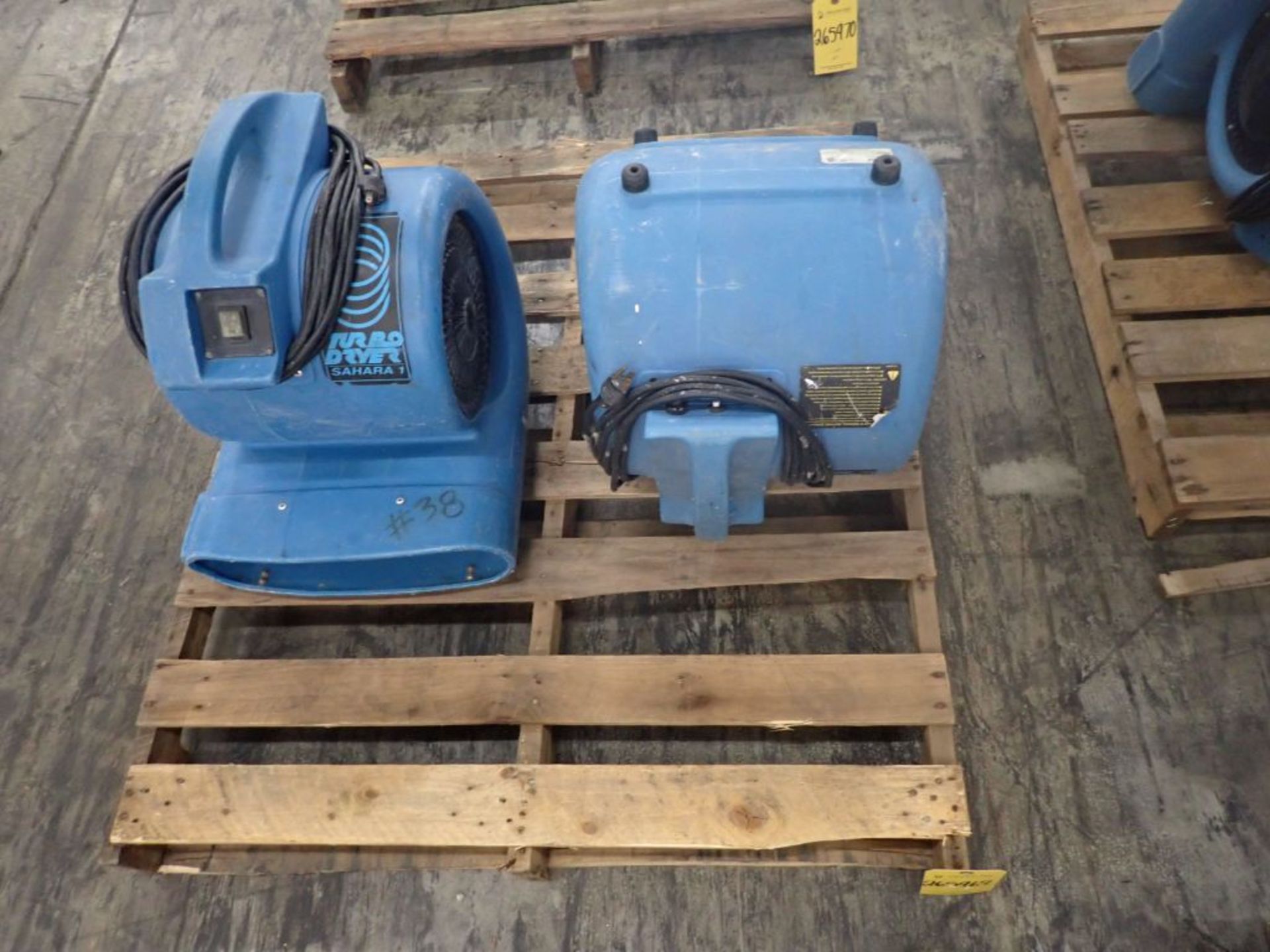 Lot of (2) Drieaze Turbo Dryers