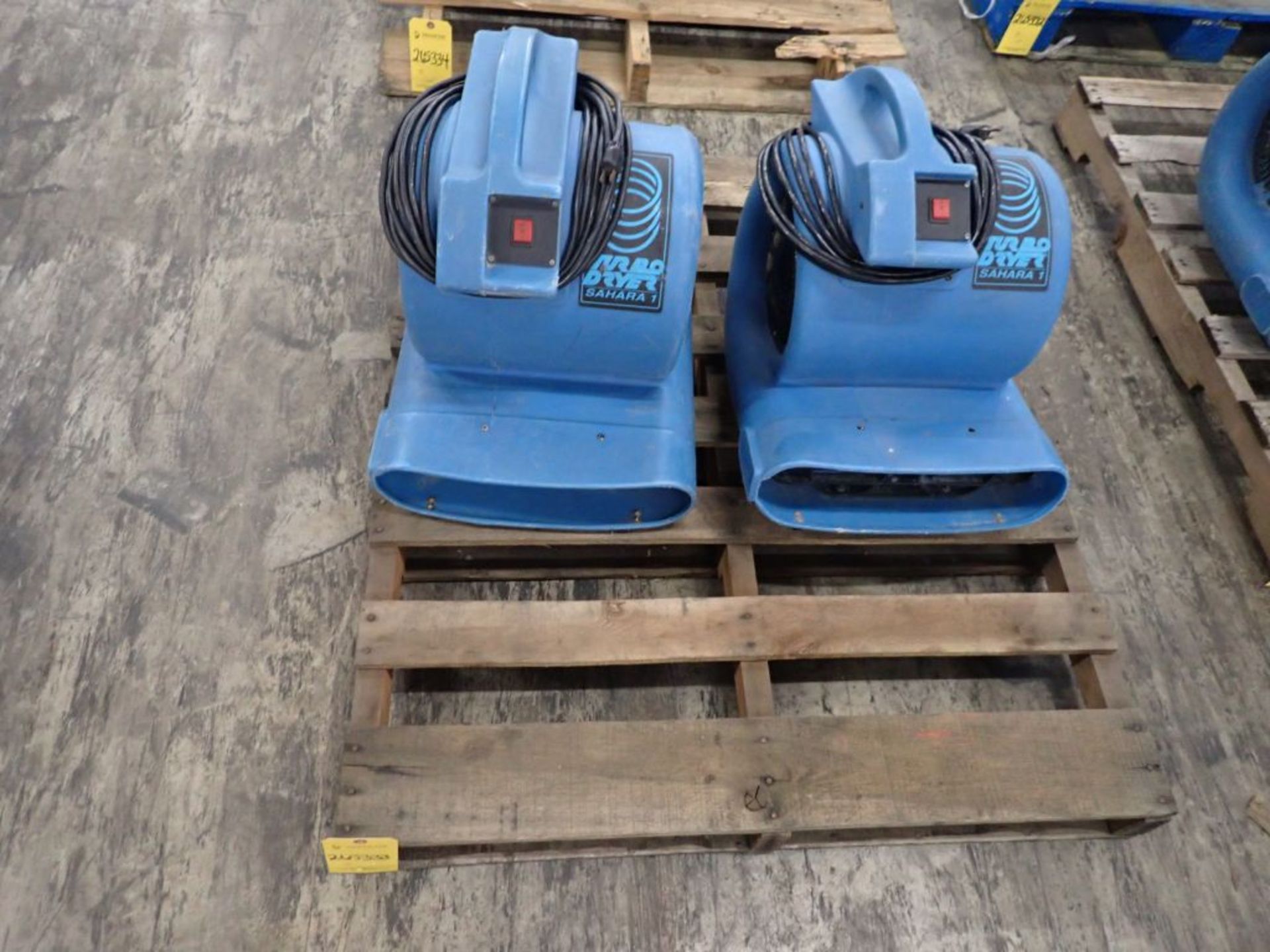 Lot of (2) Turbo Dryers