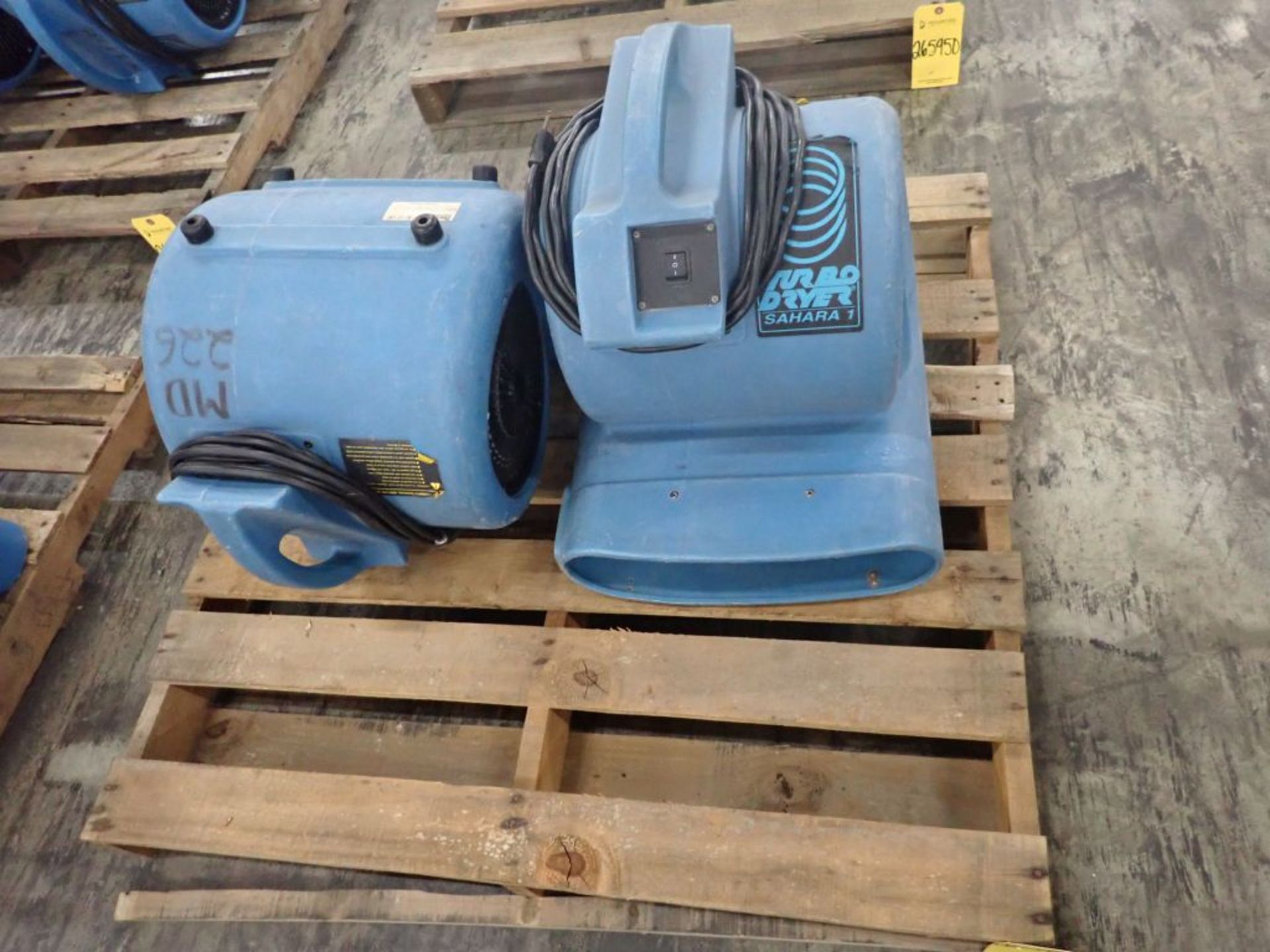 Lot of (2) Drieaze Turbo Dryers