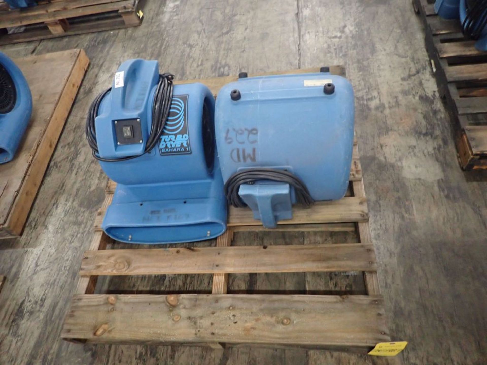 Lot of (2) Drieaze Turbo Dryers