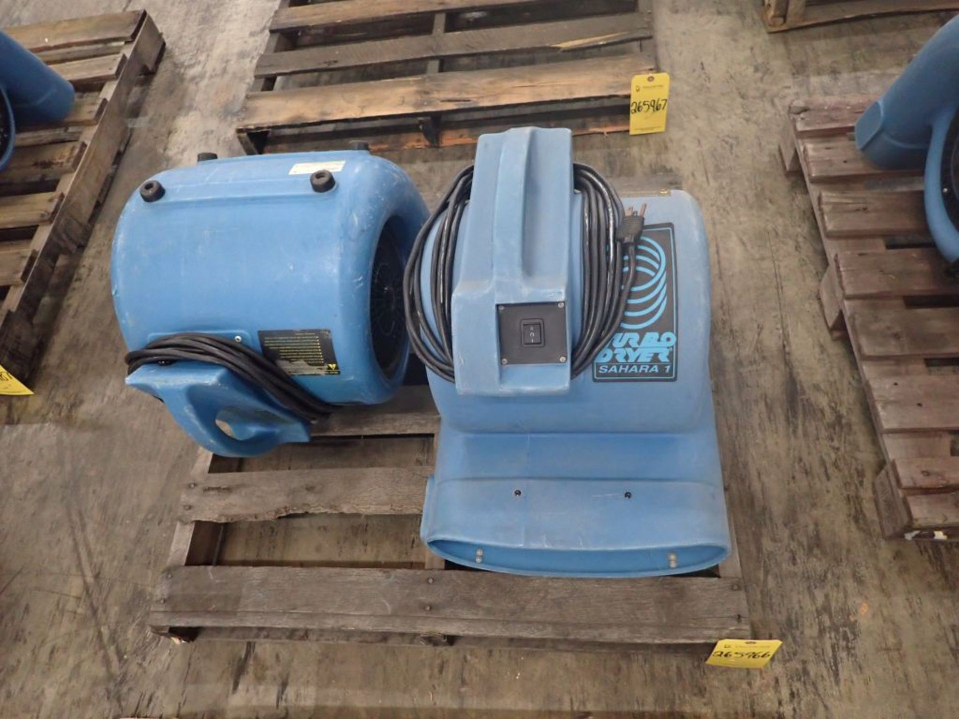 Lot of (2) Drieaze Turbo Dryers