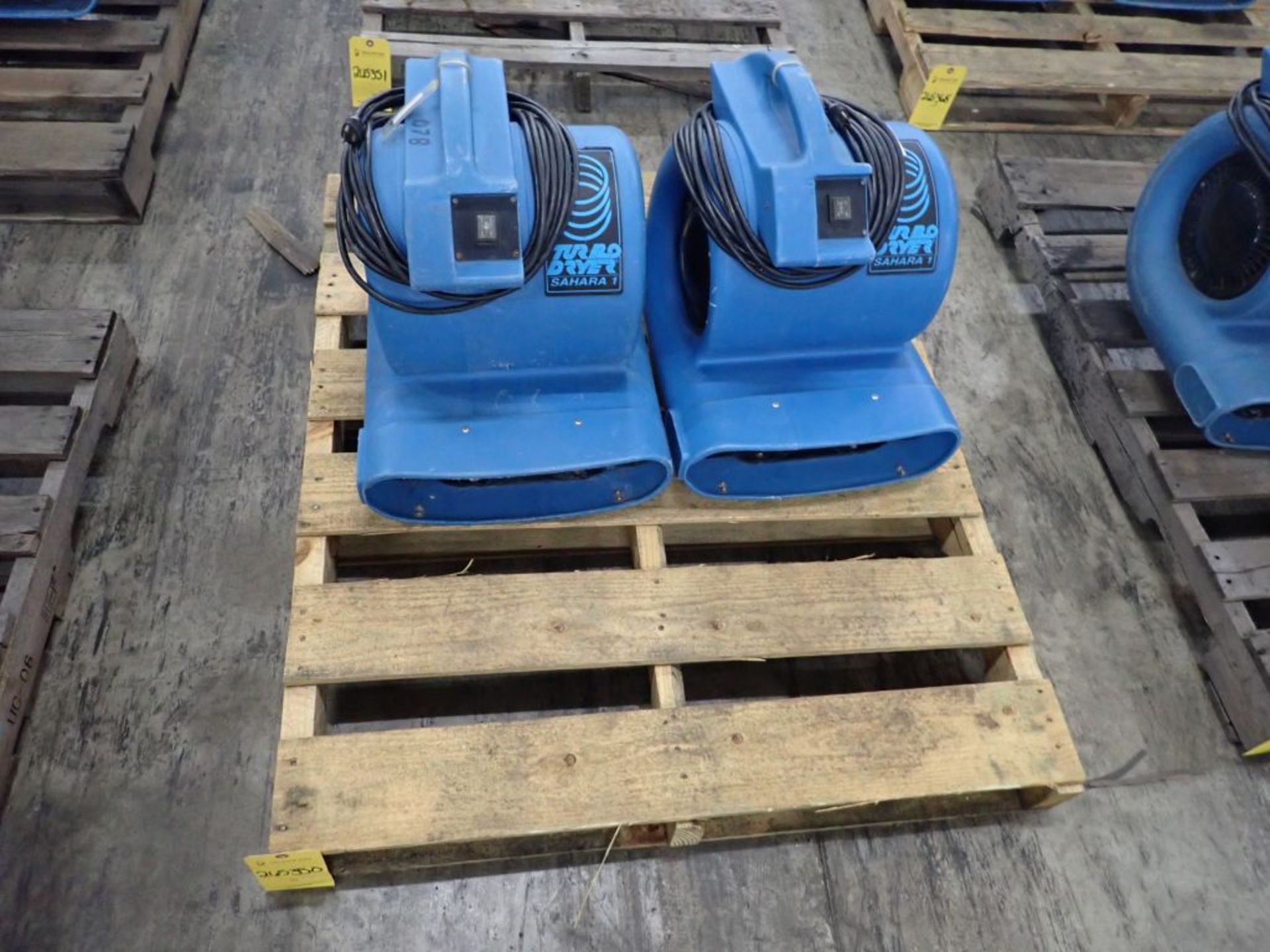 Lot of (2) Turbo Dryers