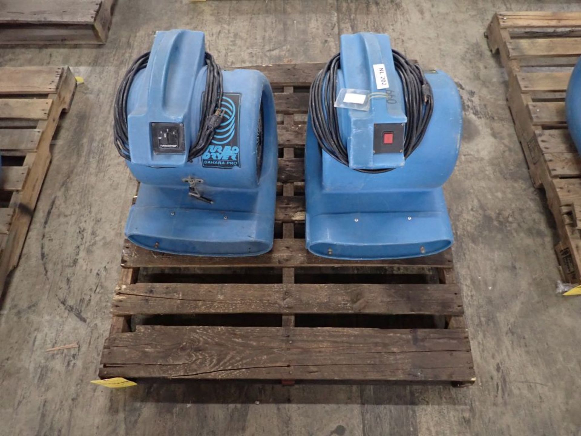 Lot of (2) Turbo Dryers