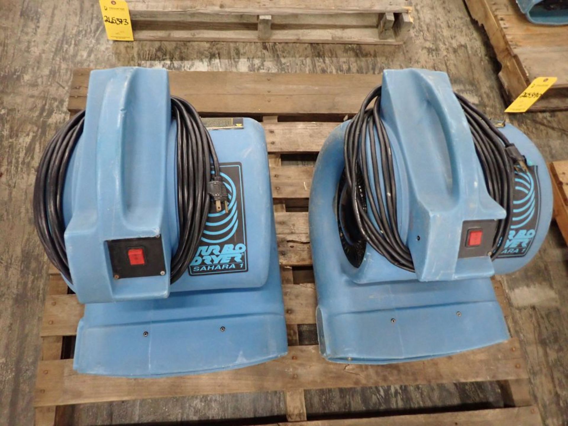 Lot of (2) Turbo Dryers