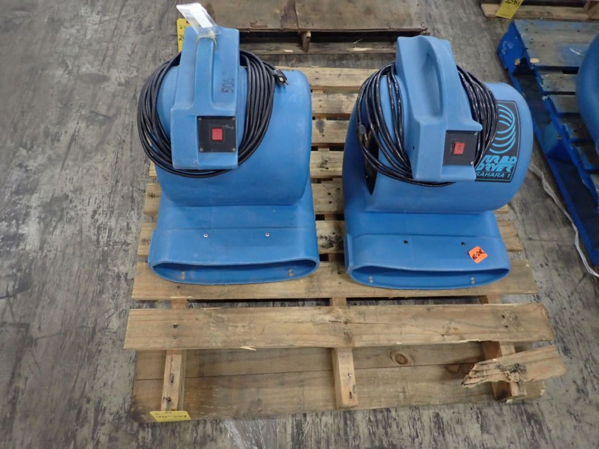 Lot of (2) Turbo Dryers