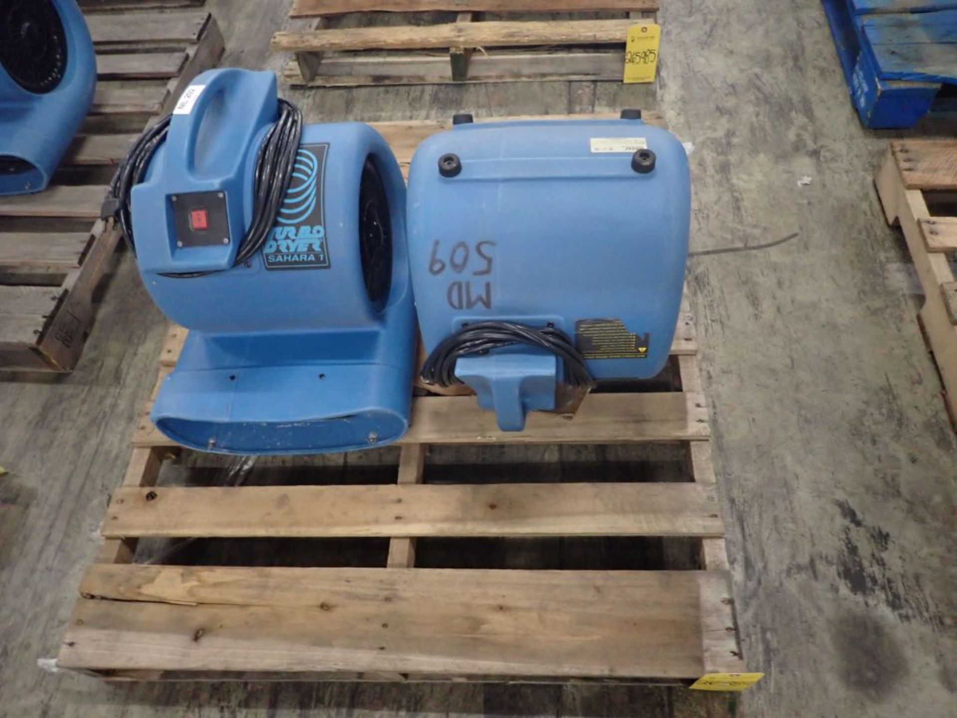 Lot of (2) Drieaze Turbo Dryers