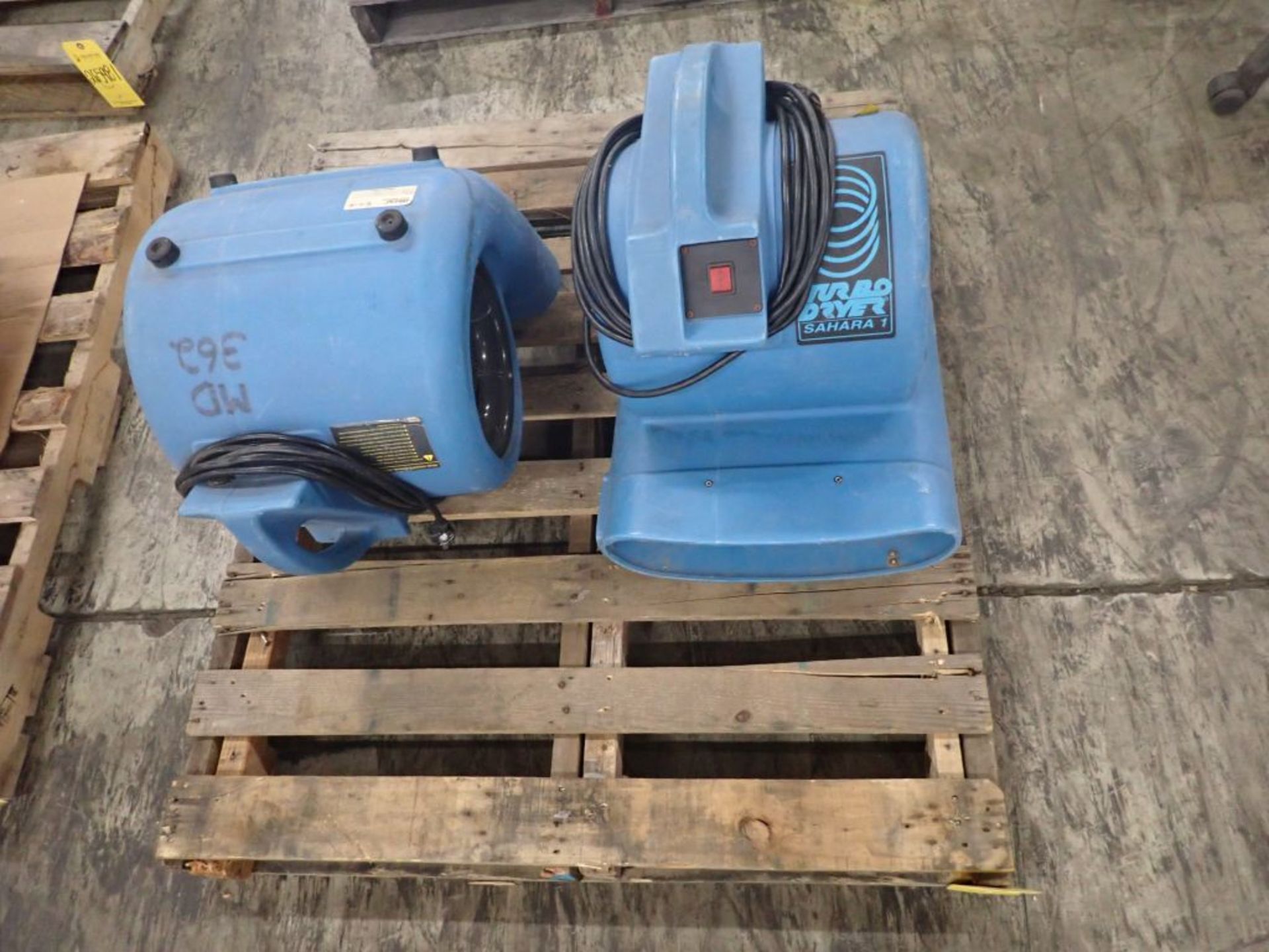 Lot of (2) Drieaze Turbo Dryers