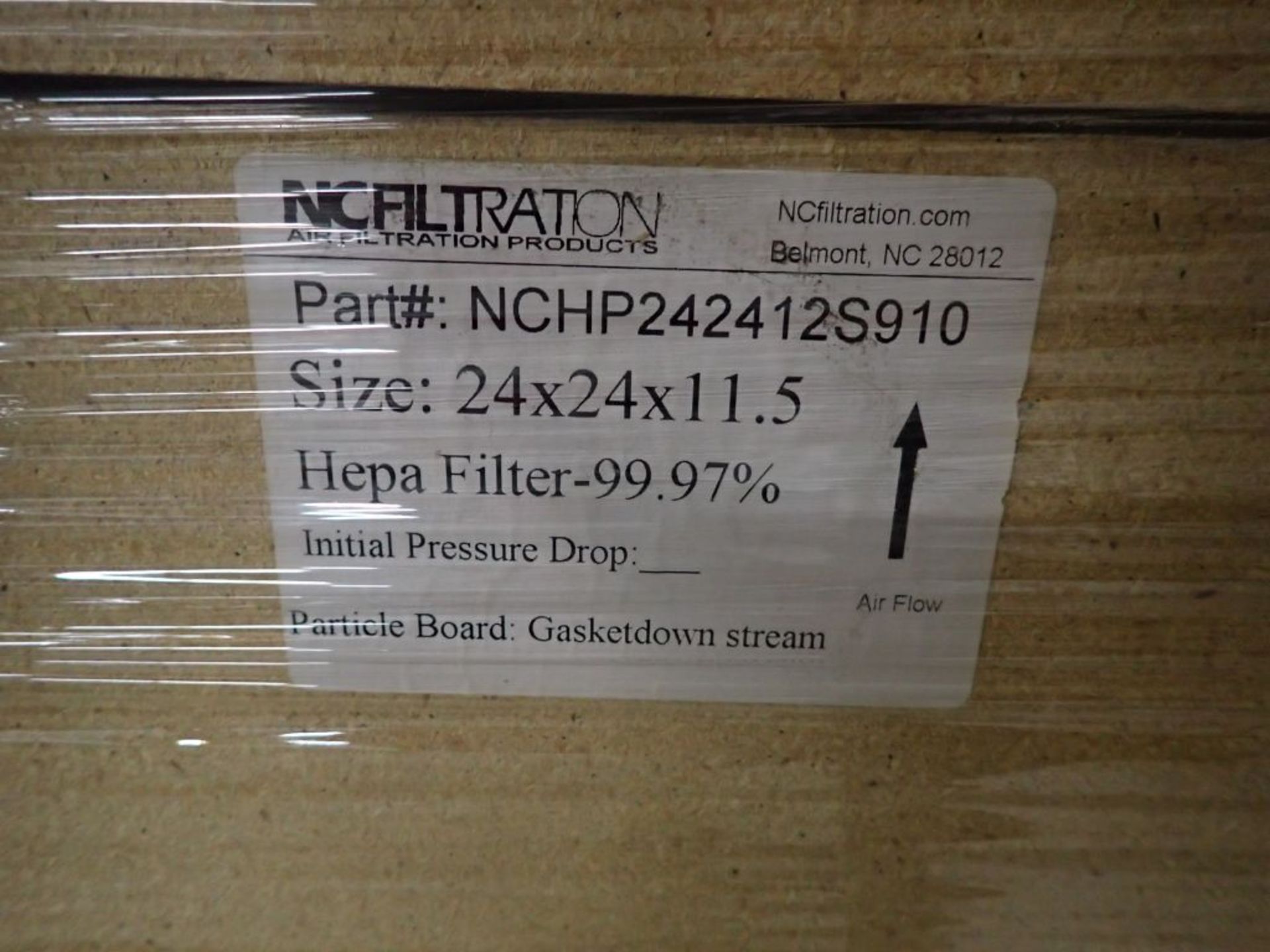 Lot of (20) NC HEPA Filtration Filters - Image 3 of 8