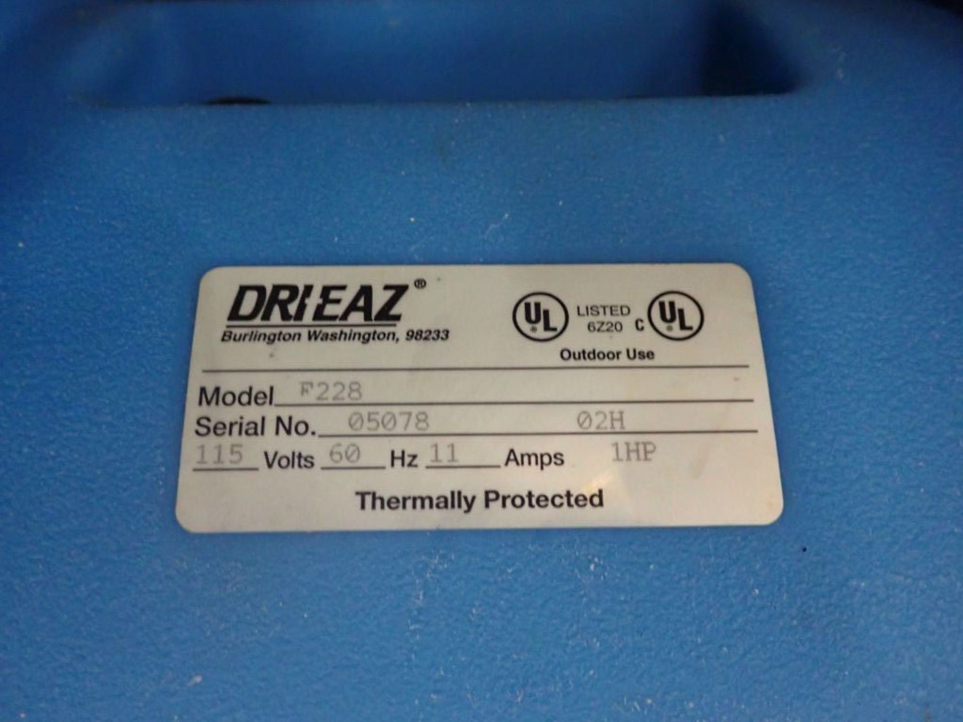 Lot of (2) Drieaze Dryers - Image 11 of 14