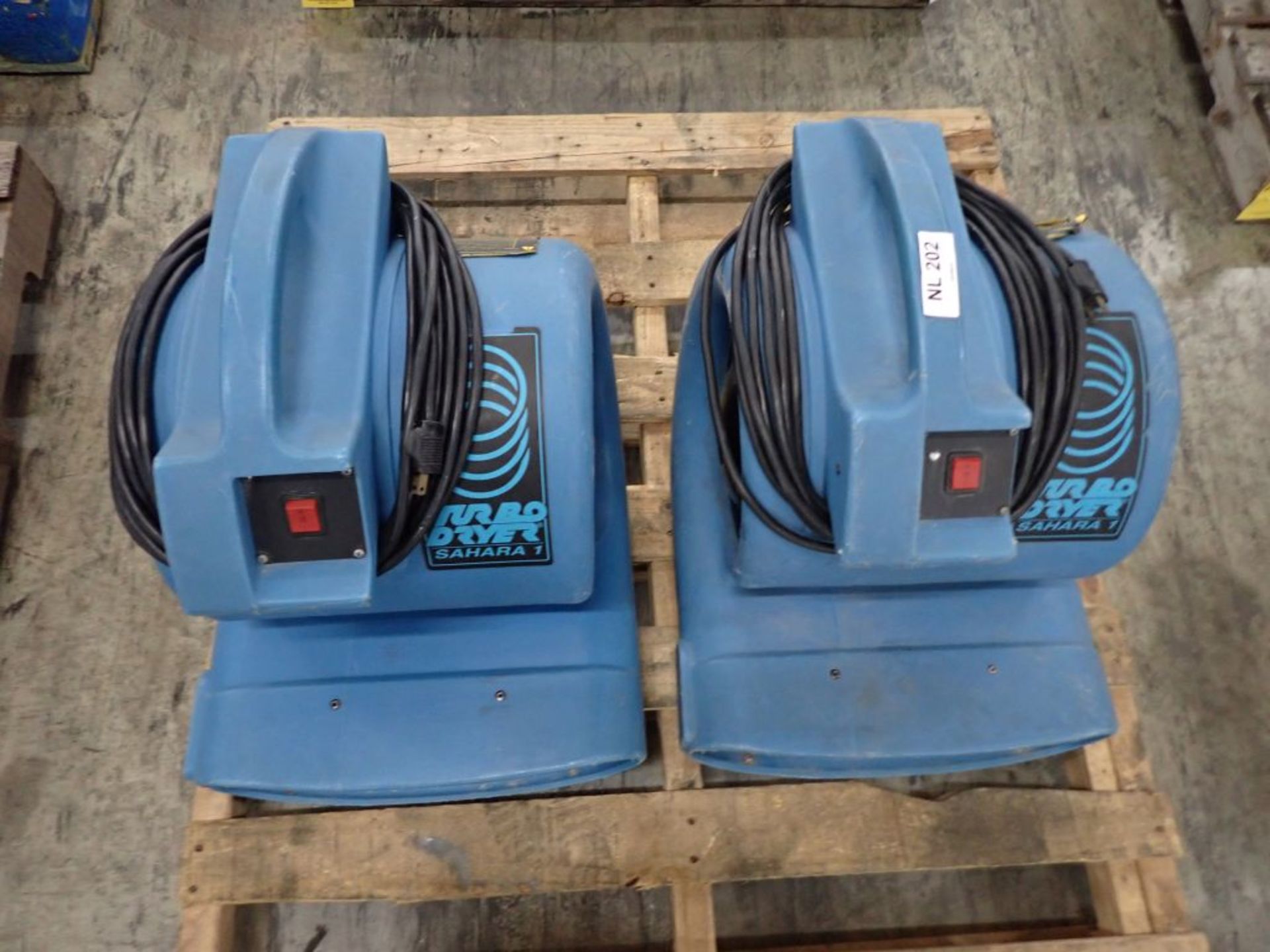 Lot of (2) Turbo Dryers