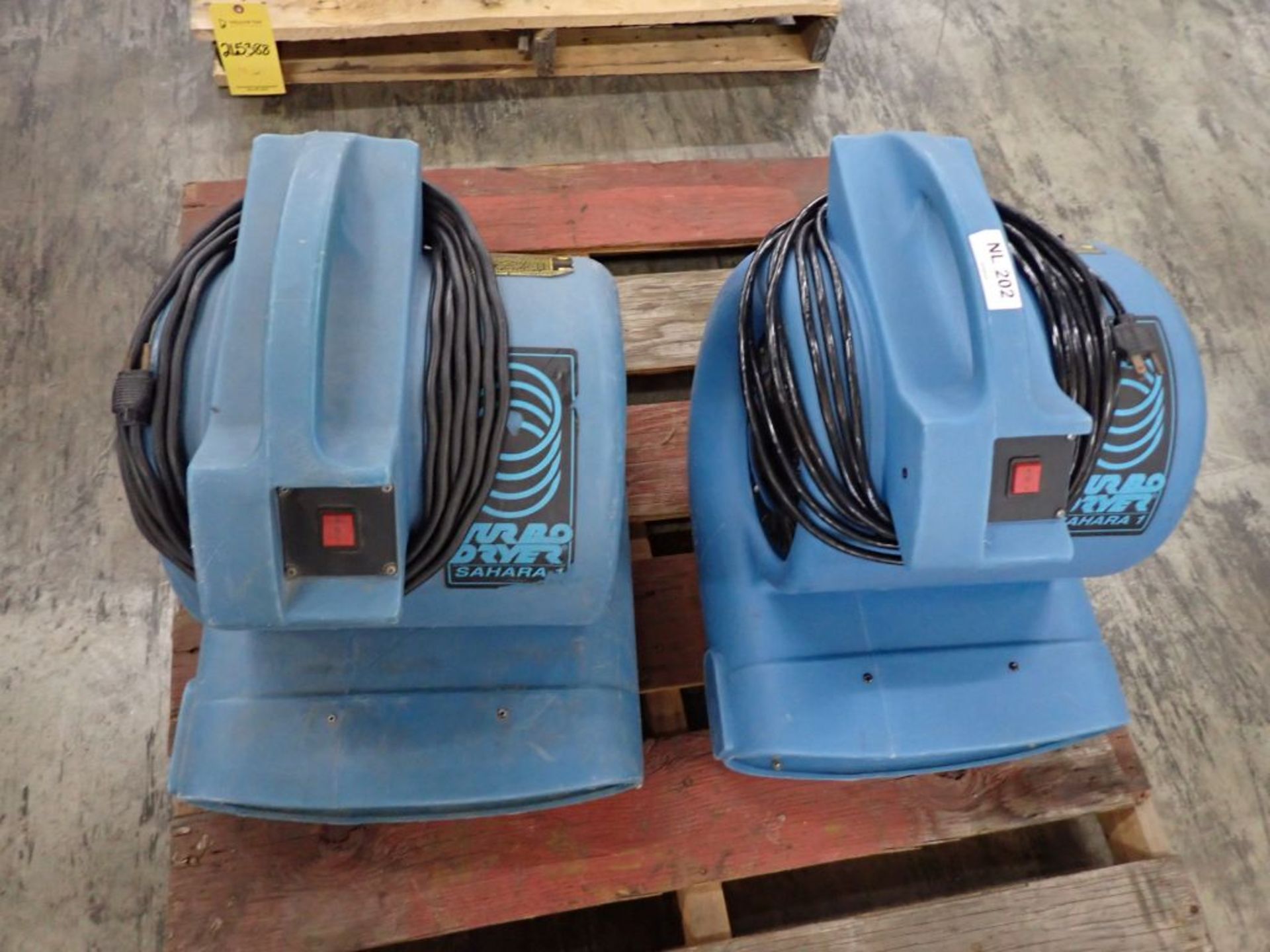 Lot of (2) Turbo Dryers