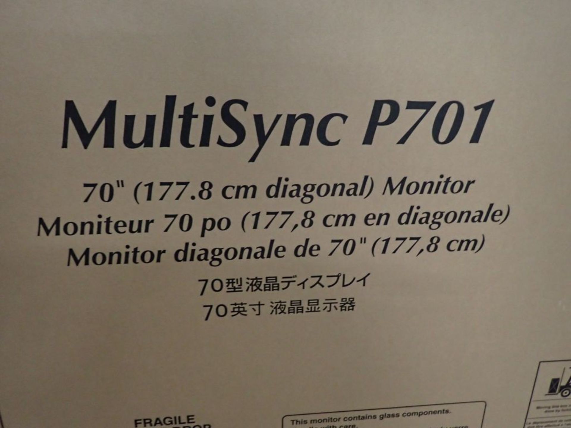 NEC Multisync P701 70" Monitor - Image 14 of 16