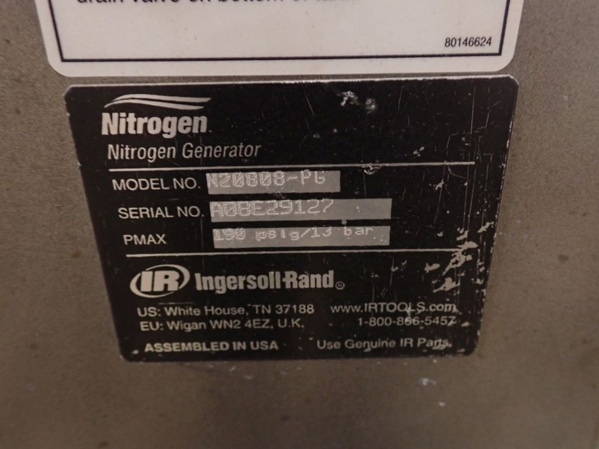 Nitrogen Air Tank With Generator - Image 7 of 11