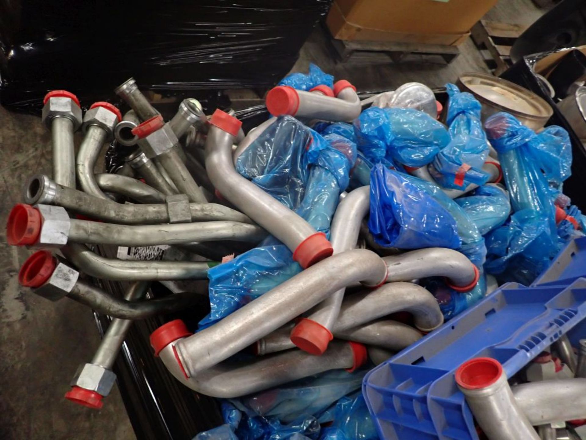 Lot of Metal Pipes with (1) Muffler - Image 7 of 9