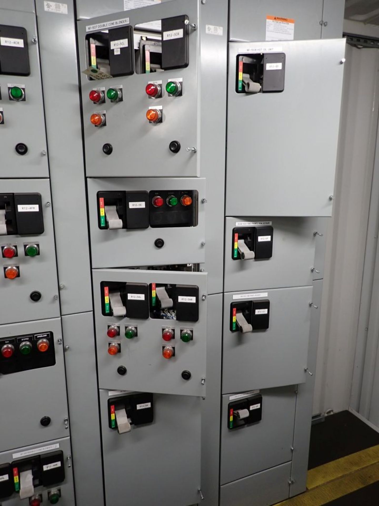 MCC Room with Switchgear and Drives in Container - Image 89 of 166