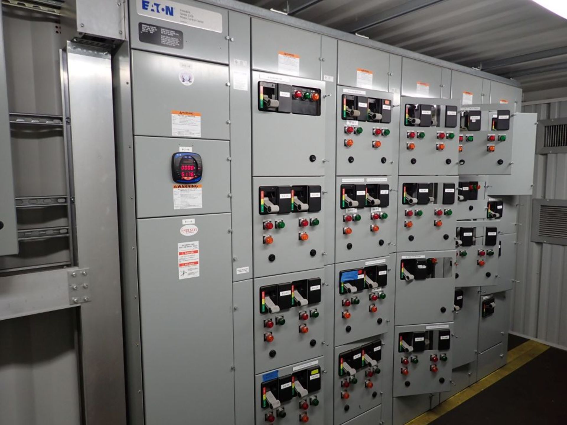 MCC Room with Switchgear and Drives in Container - Image 8 of 166