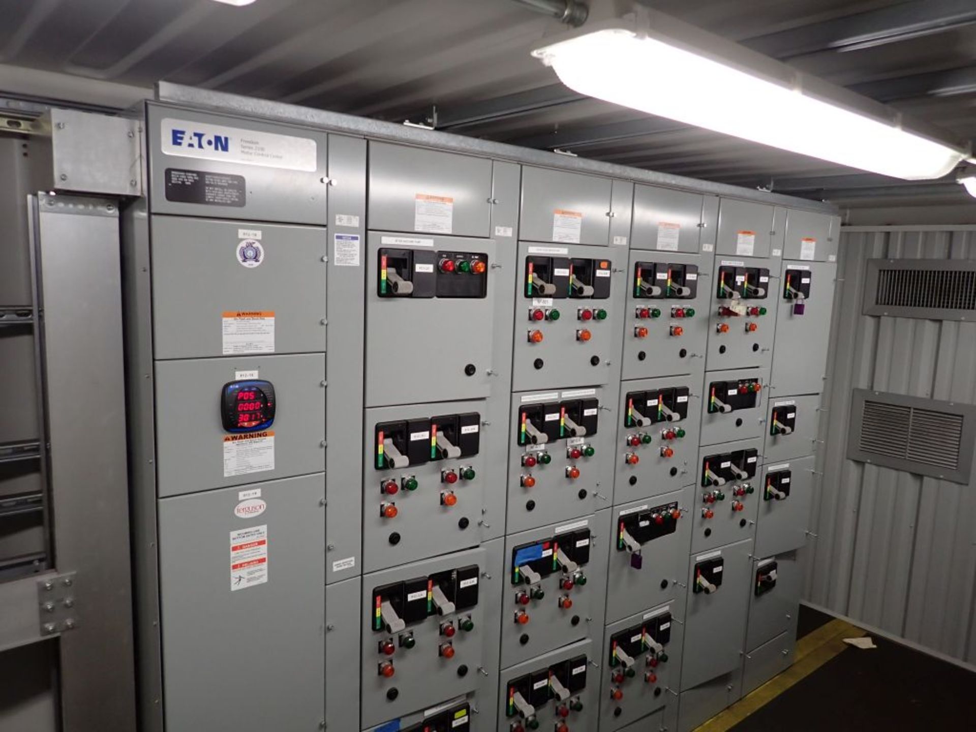 MCC Room with Switchgear and Drives in Container - Image 165 of 166