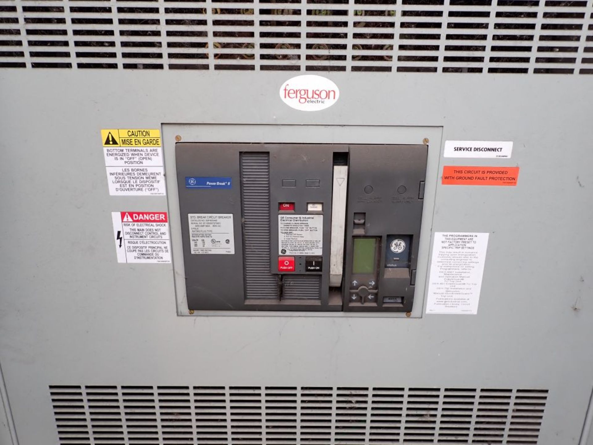 GE 4000A Switchgear - Image 4 of 21