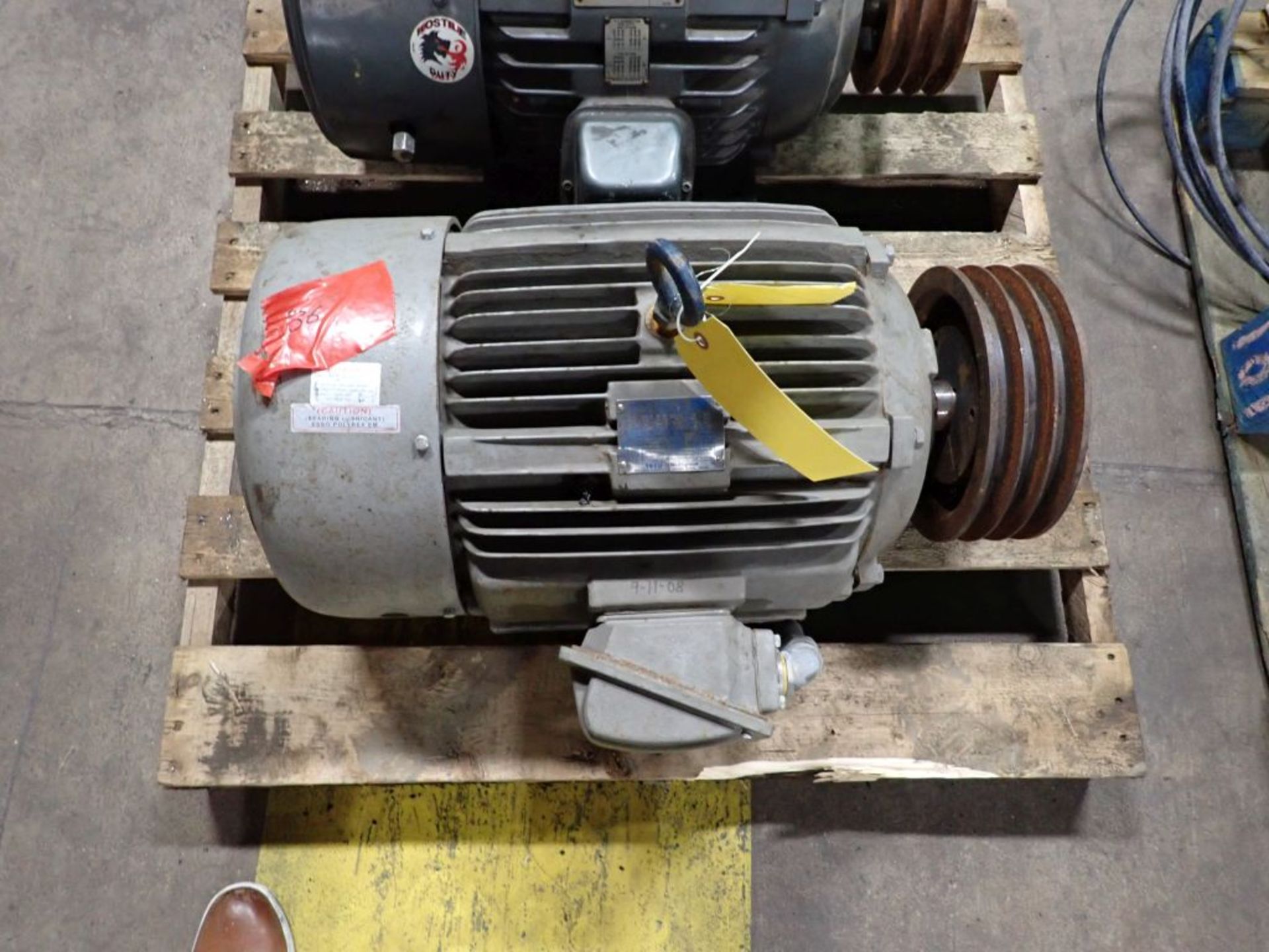 Lot of (2) 20 HP Motors - Image 5 of 7