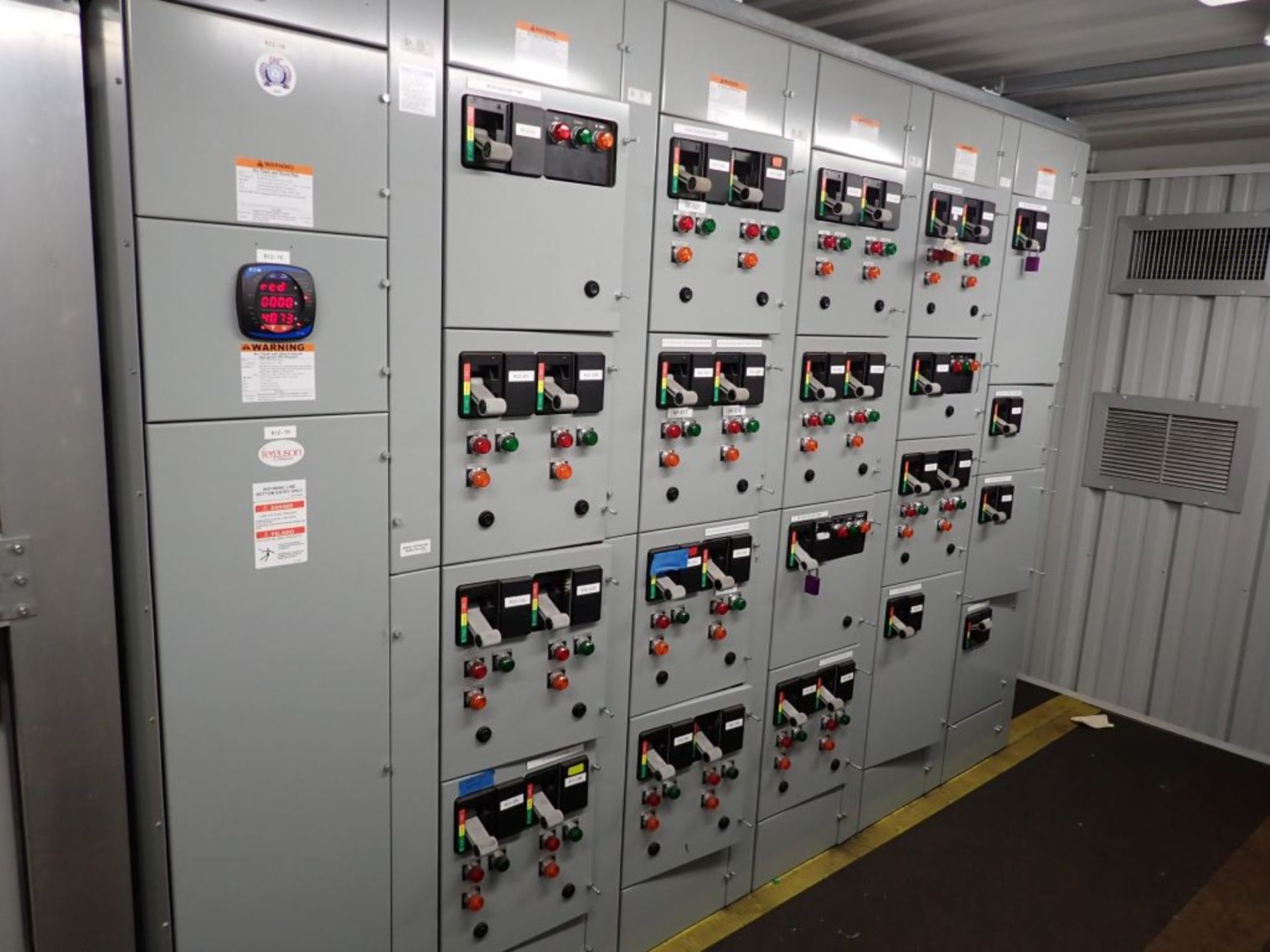 MCC Room with Switchgear and Drives in Container - Image 163 of 166