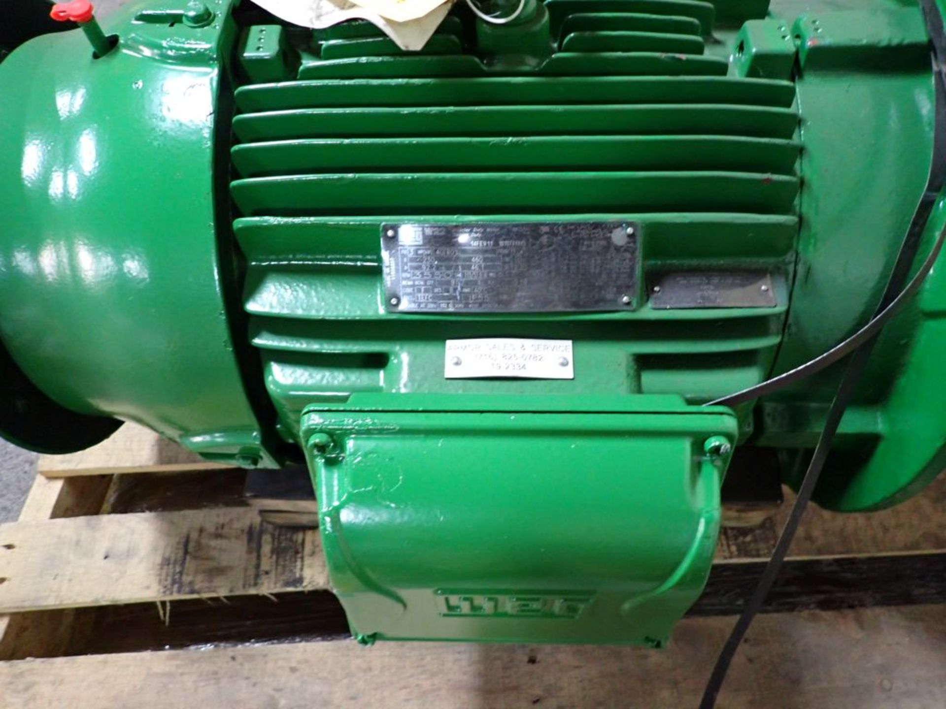 Lot of (2) 40 HP Motors - Image 3 of 12