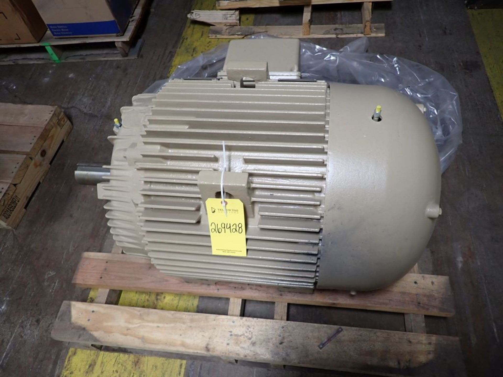 GE 100 HP Motor - Image 3 of 6