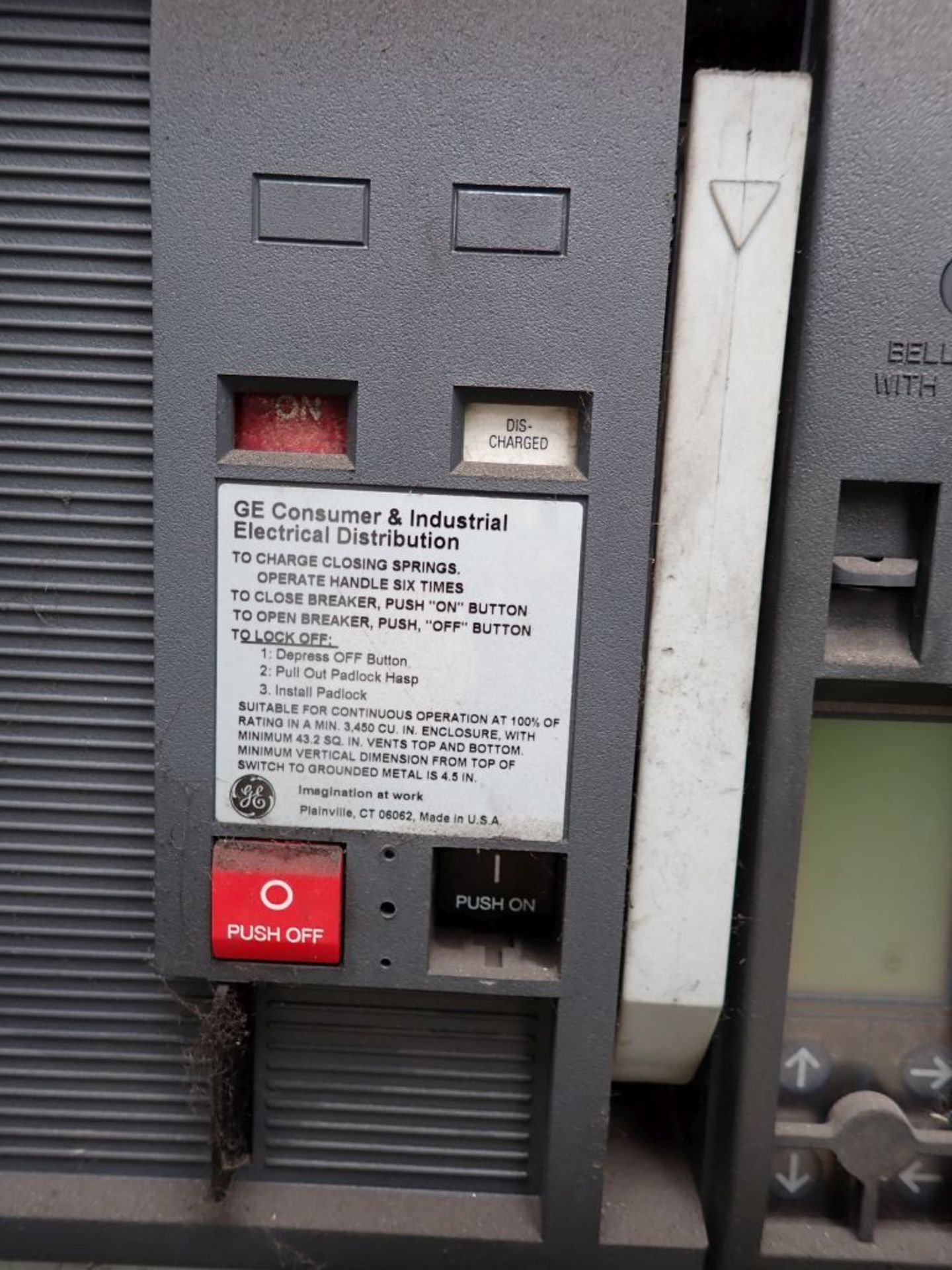 GE 4000A Switchgear - Image 11 of 21