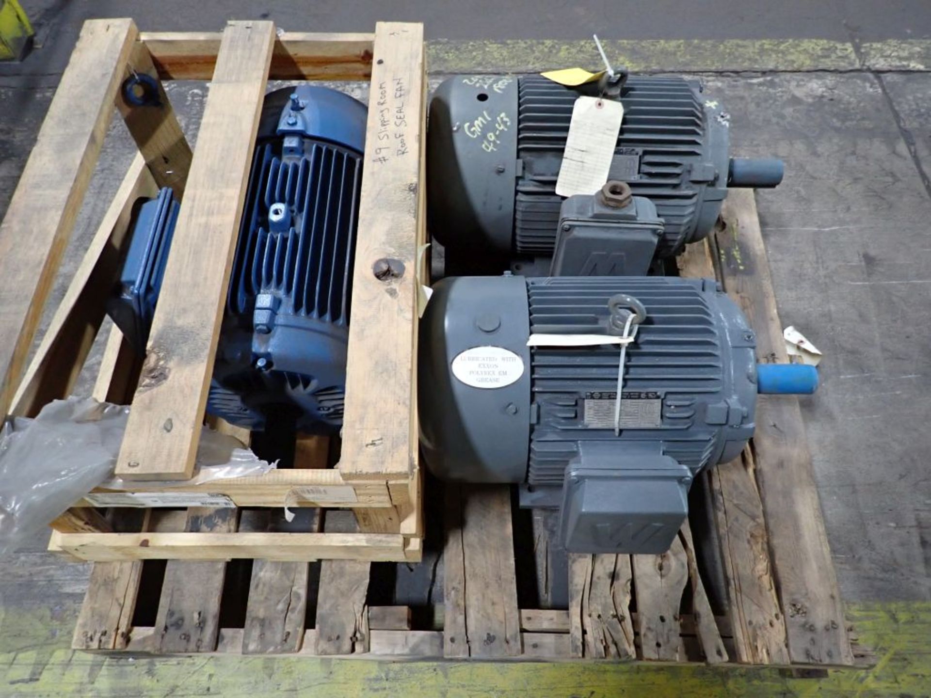 Lot of (3) Electric Motors - Image 2 of 11