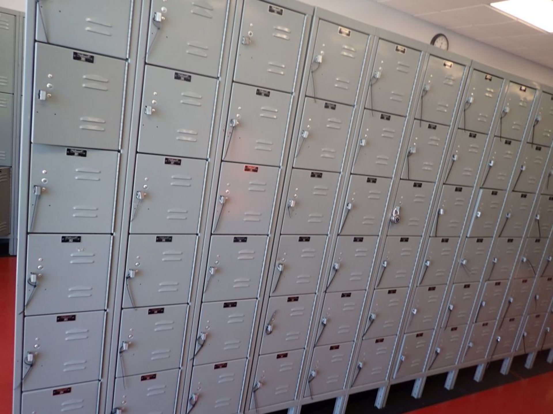 Lot of (10) Sections of Hallowell Lockers - Image 2 of 4