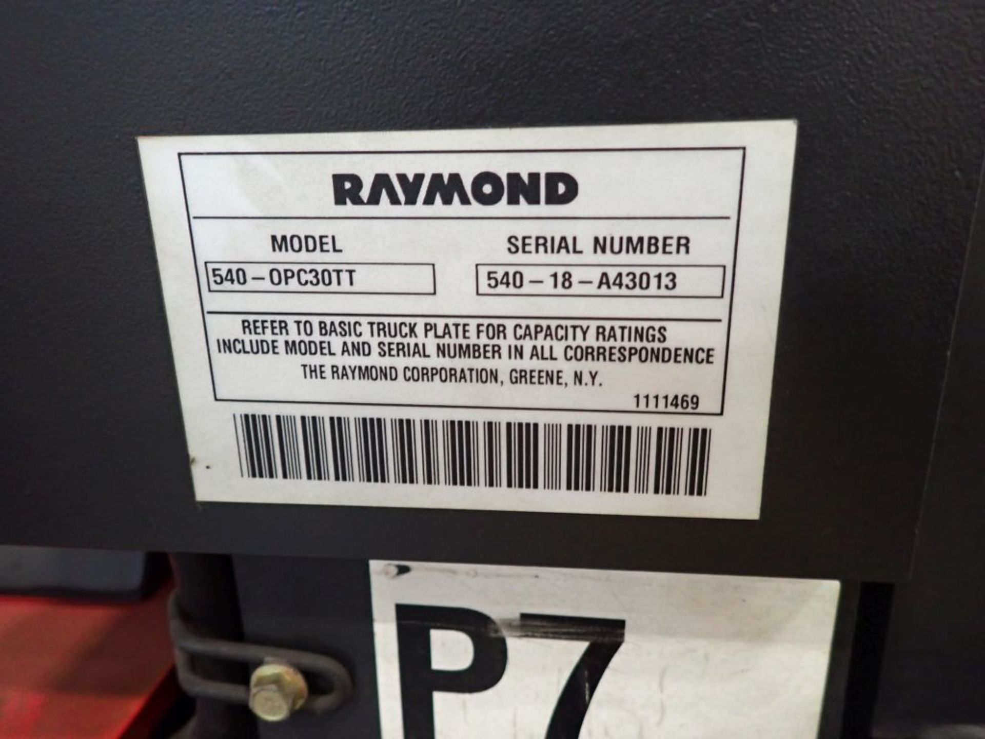 Raymond Stand Up Reach Lift - Image 9 of 9
