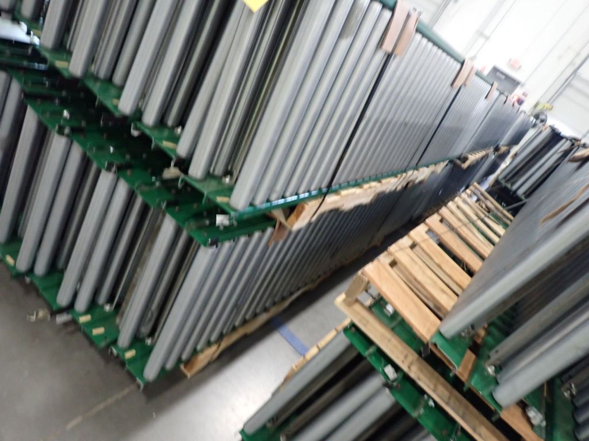 Lot Approximately (45) 10' and 12' X 21" Roller Conveyors - Image 2 of 7