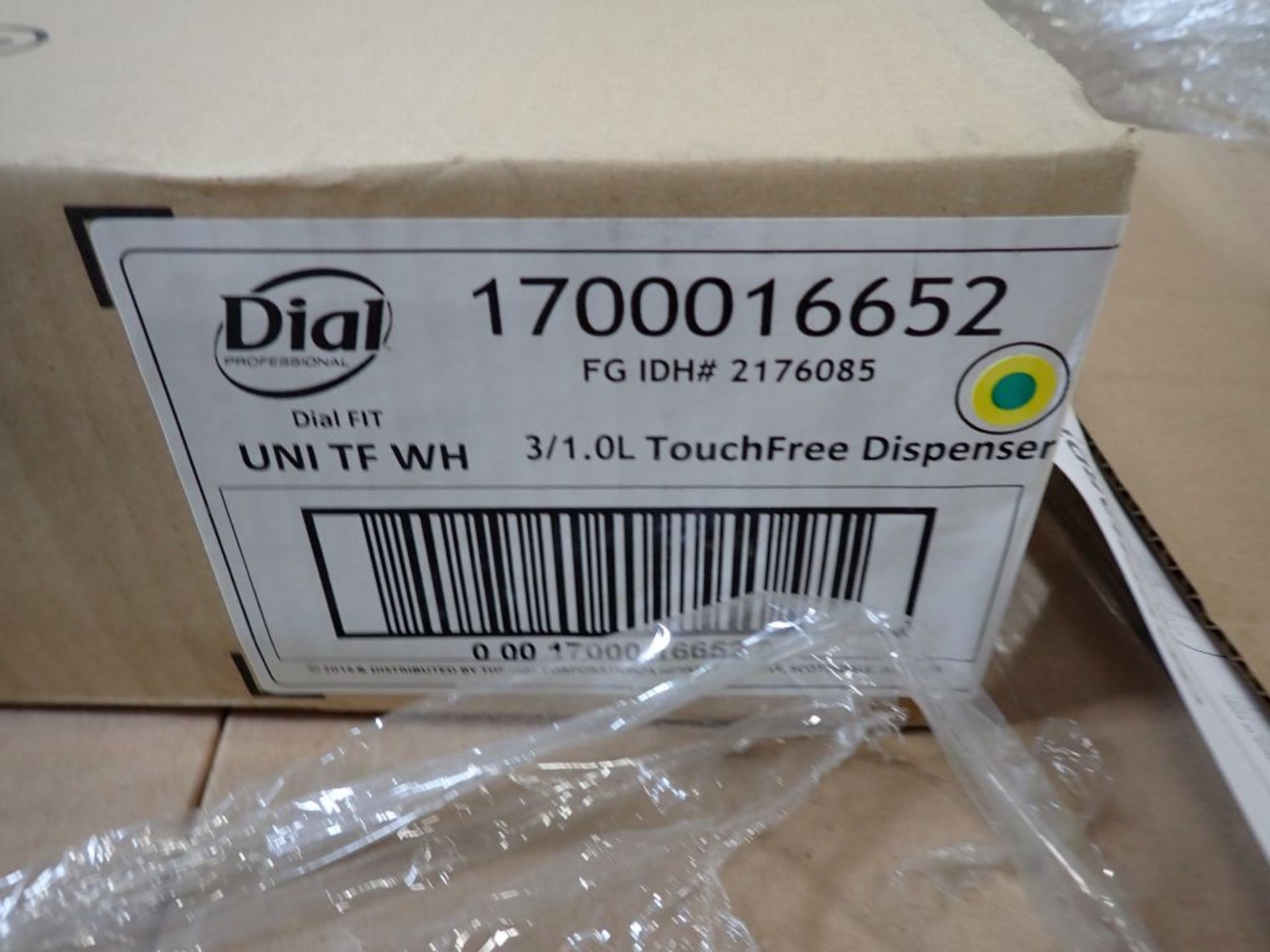 Lot of (35) Cases of Dial Touch Free Dispensers - Image 4 of 6